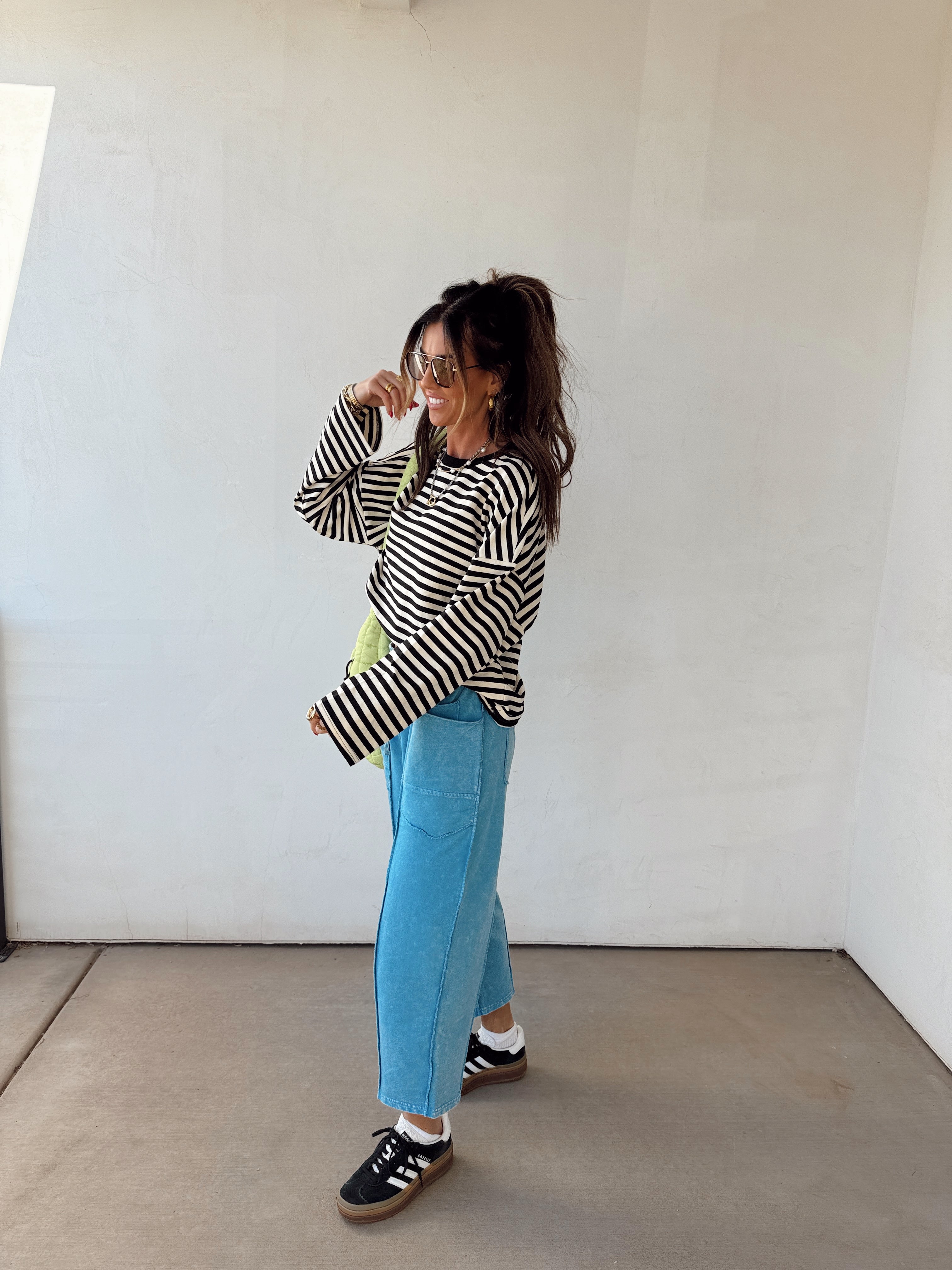 Bare Minimum Stripe Top