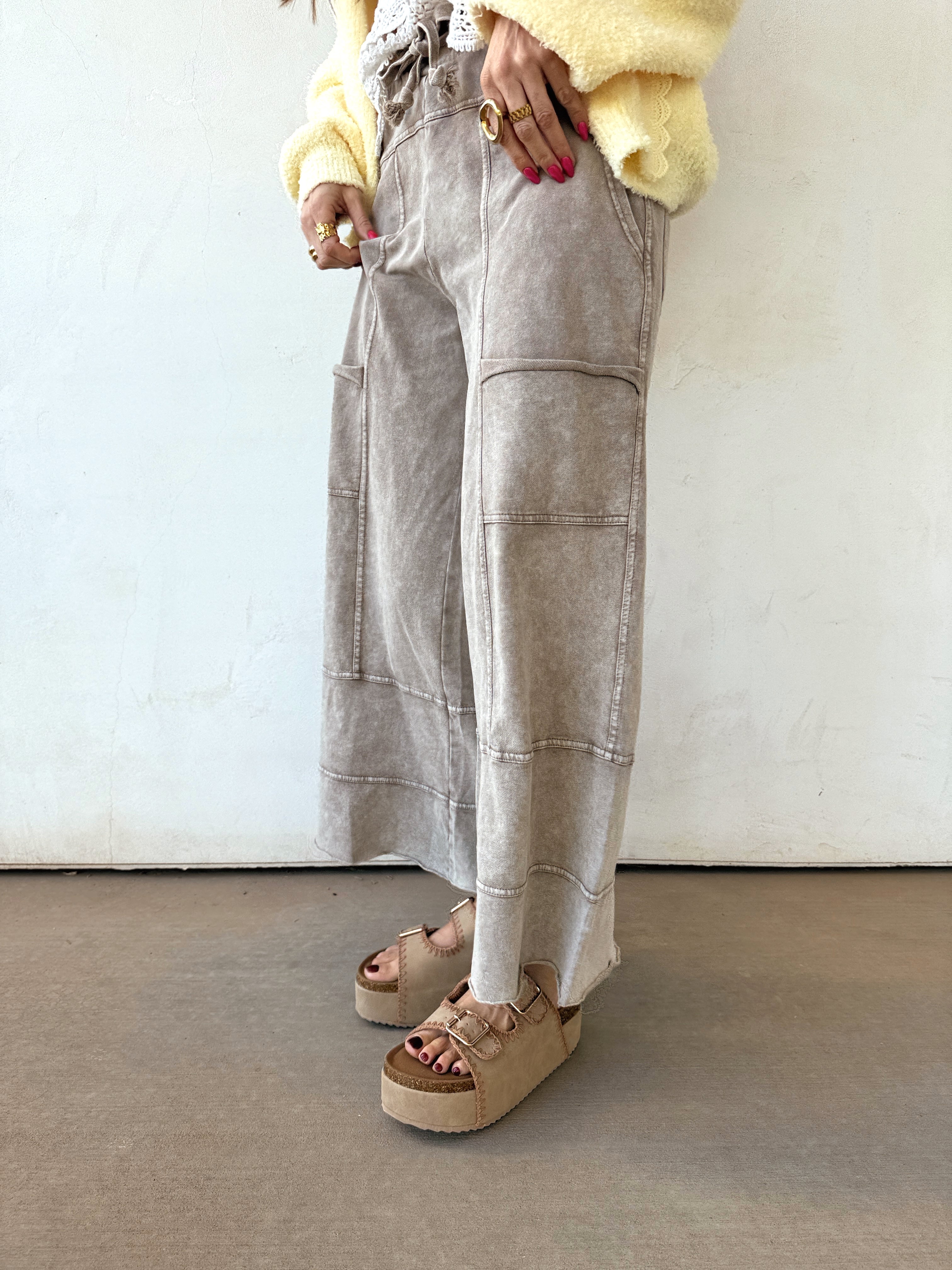 Mellow Mood Wide Leg Pants