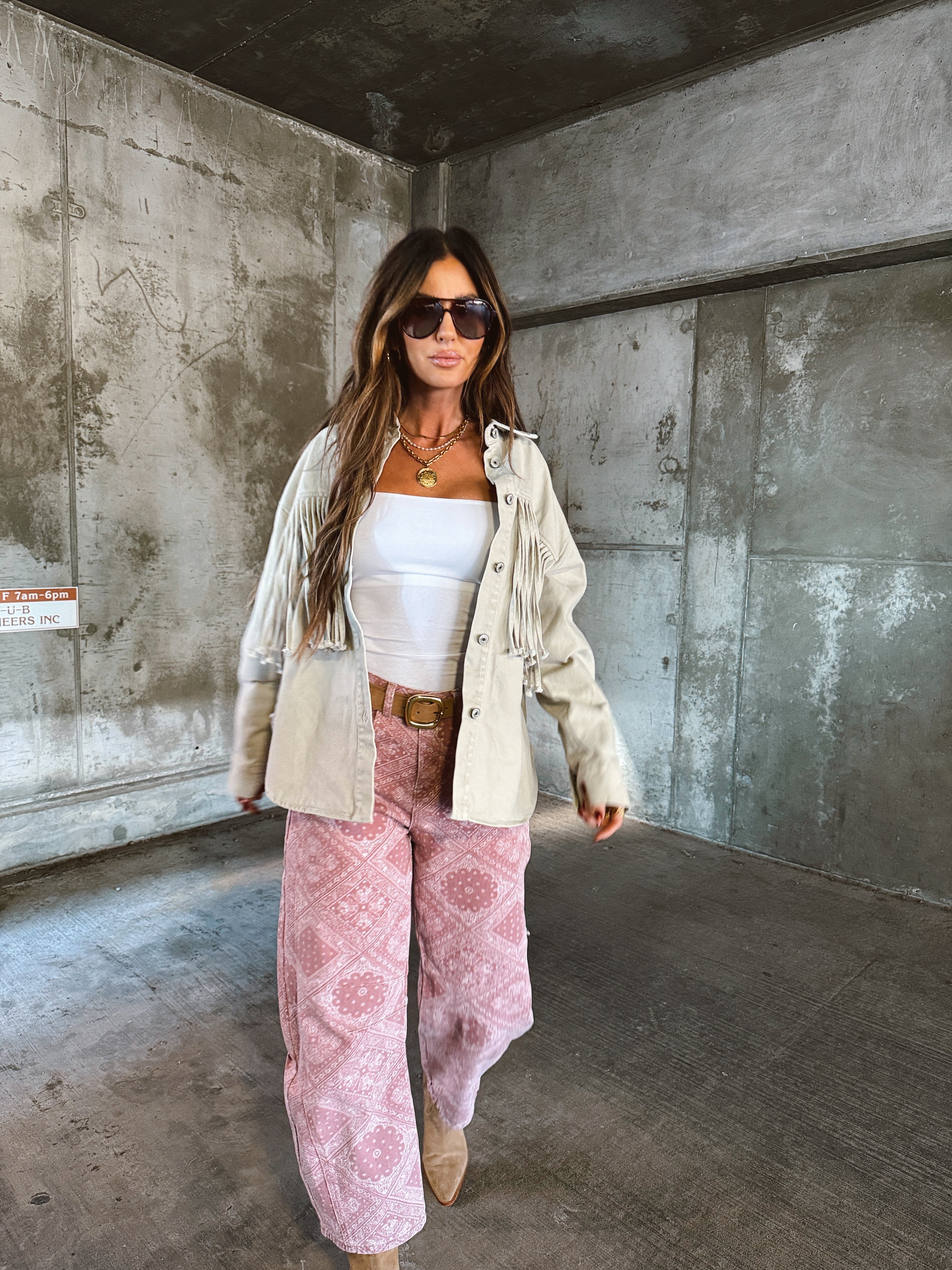 High Stakes Fringe Jacket