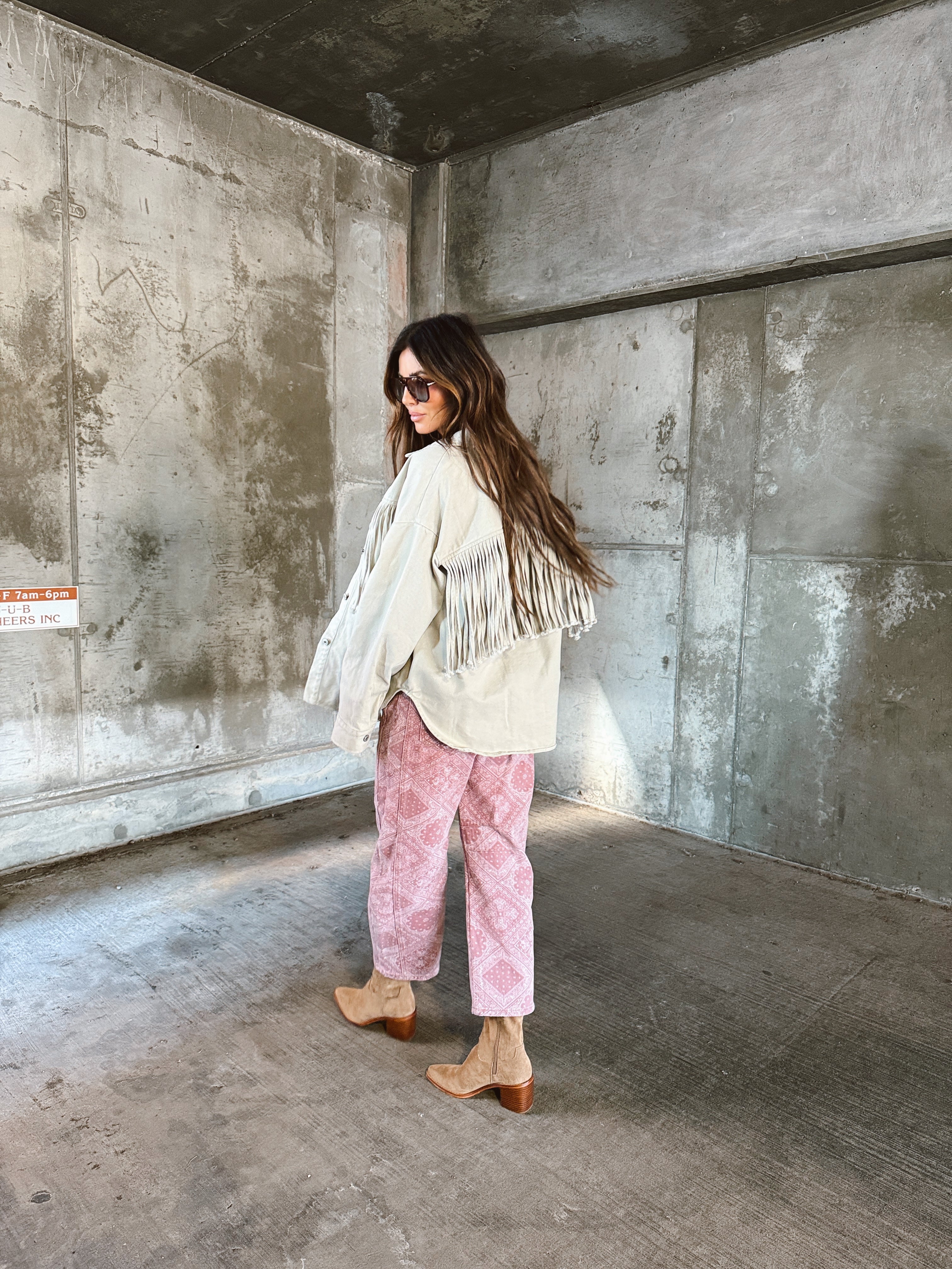 High Stakes Fringe Jacket