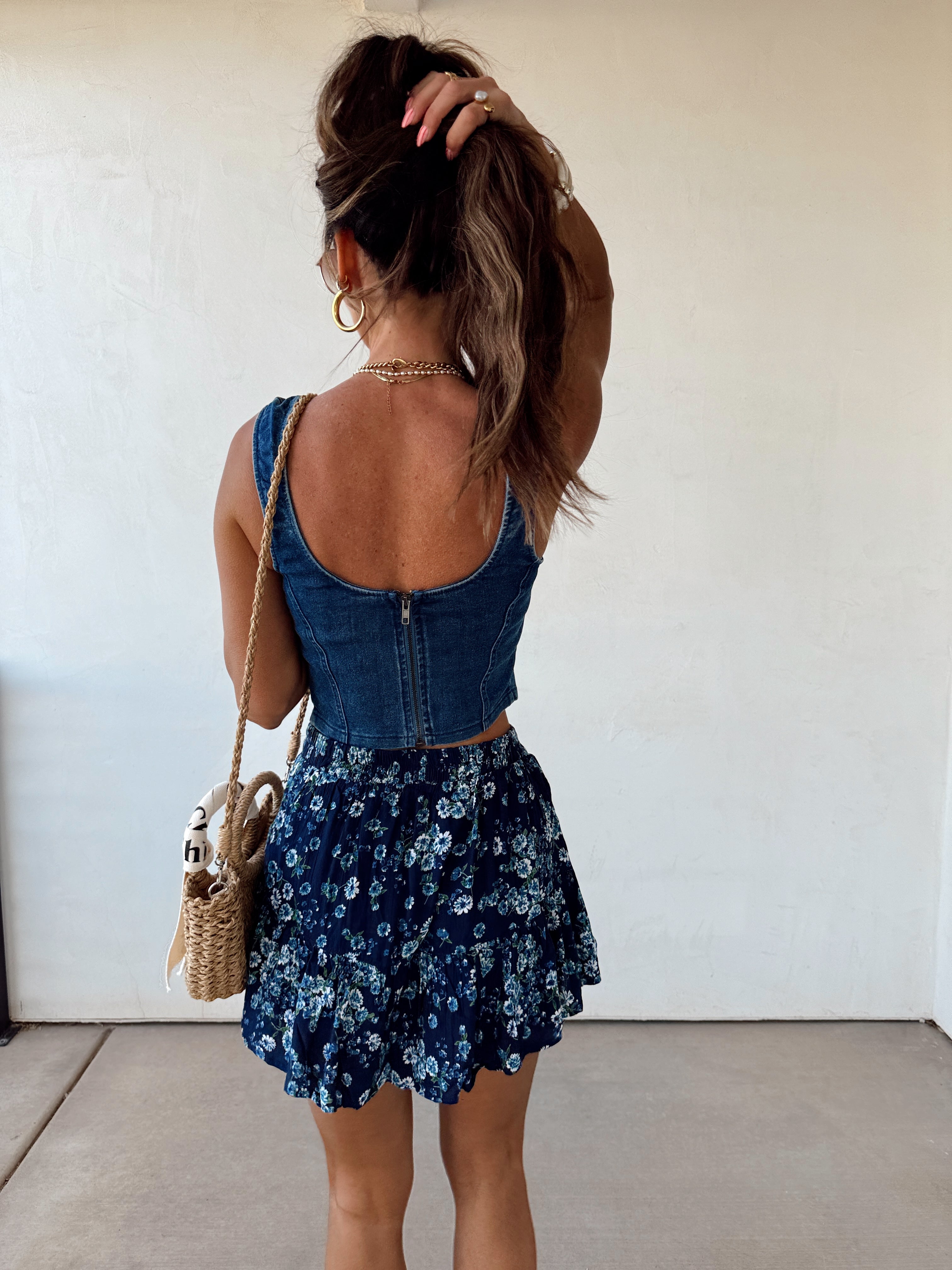 Heart Stopper Denim Top