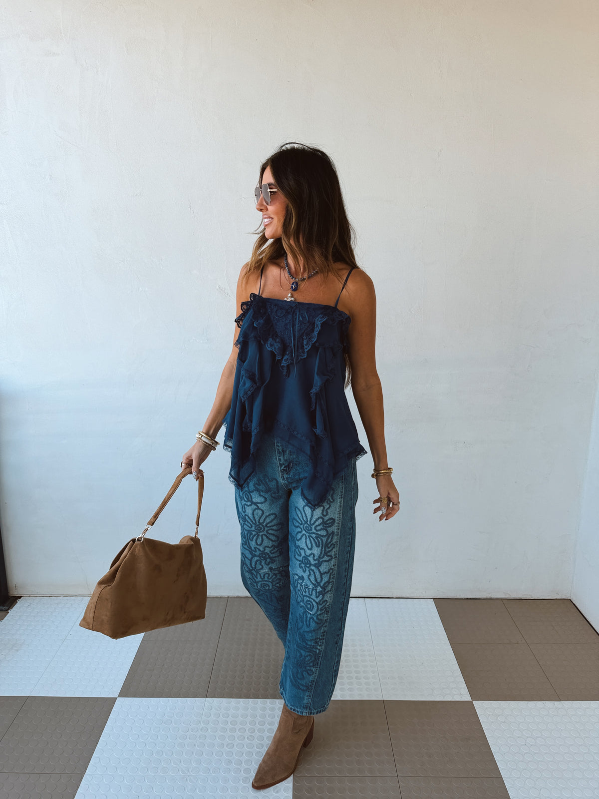 Flounce Top