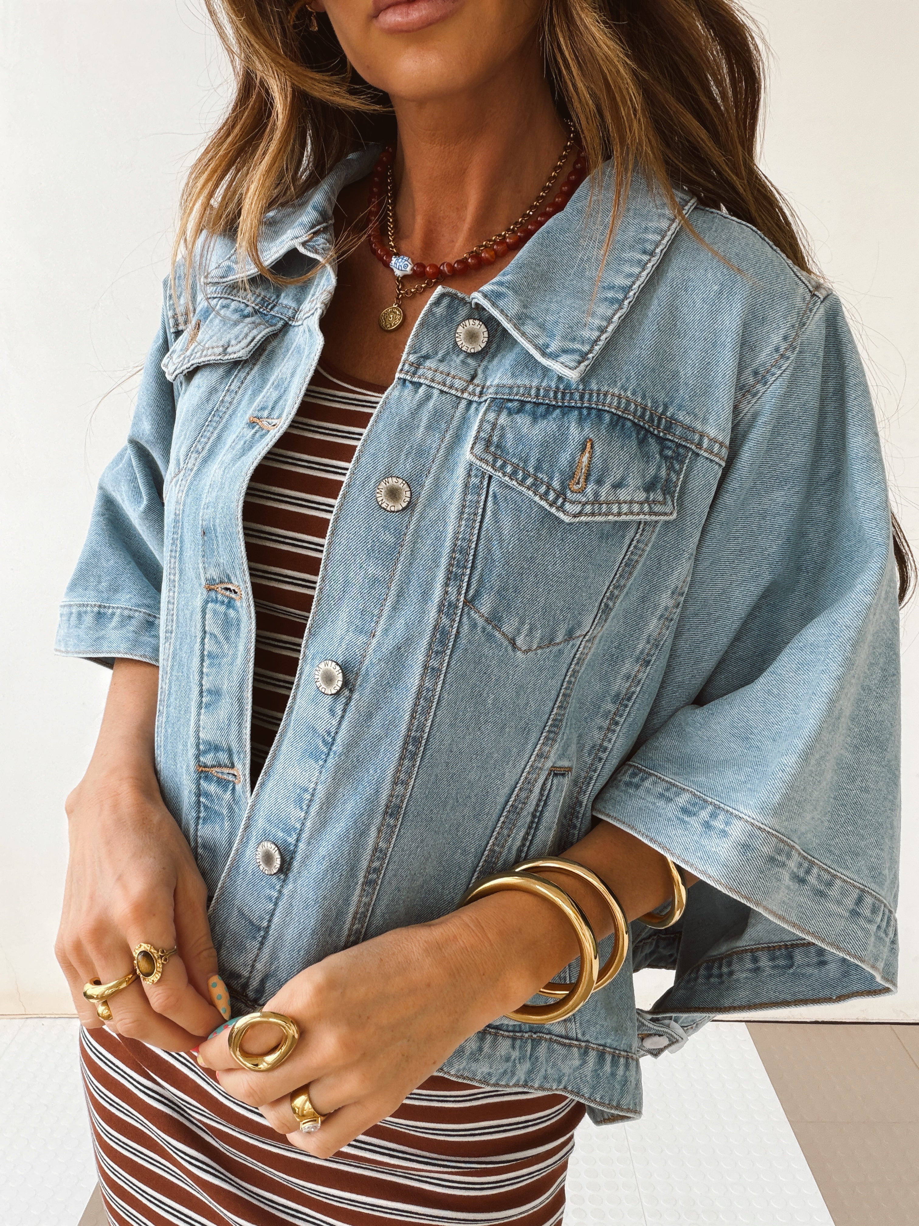 No Odds Denim Jacket