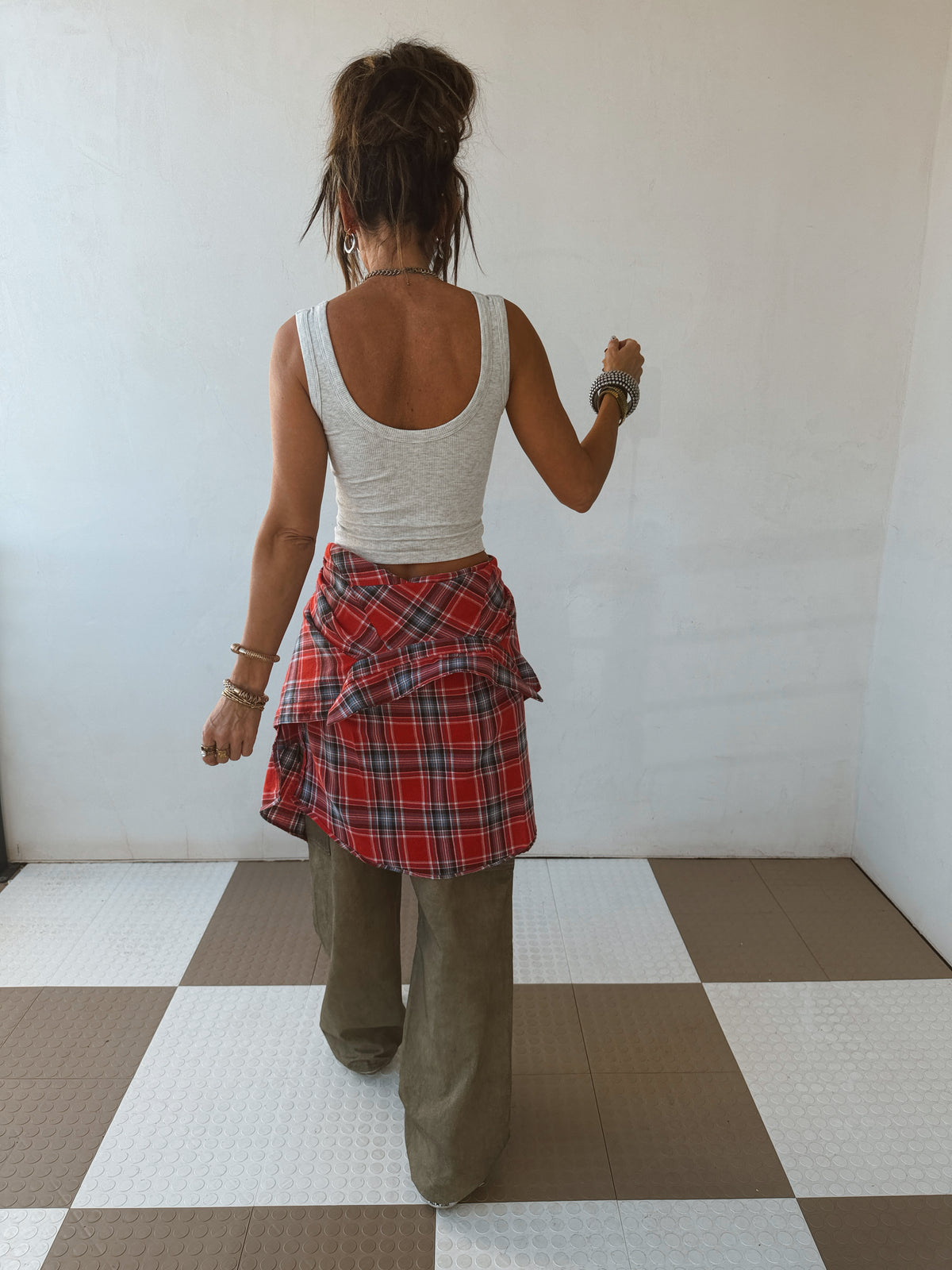Orchard Flannel Top