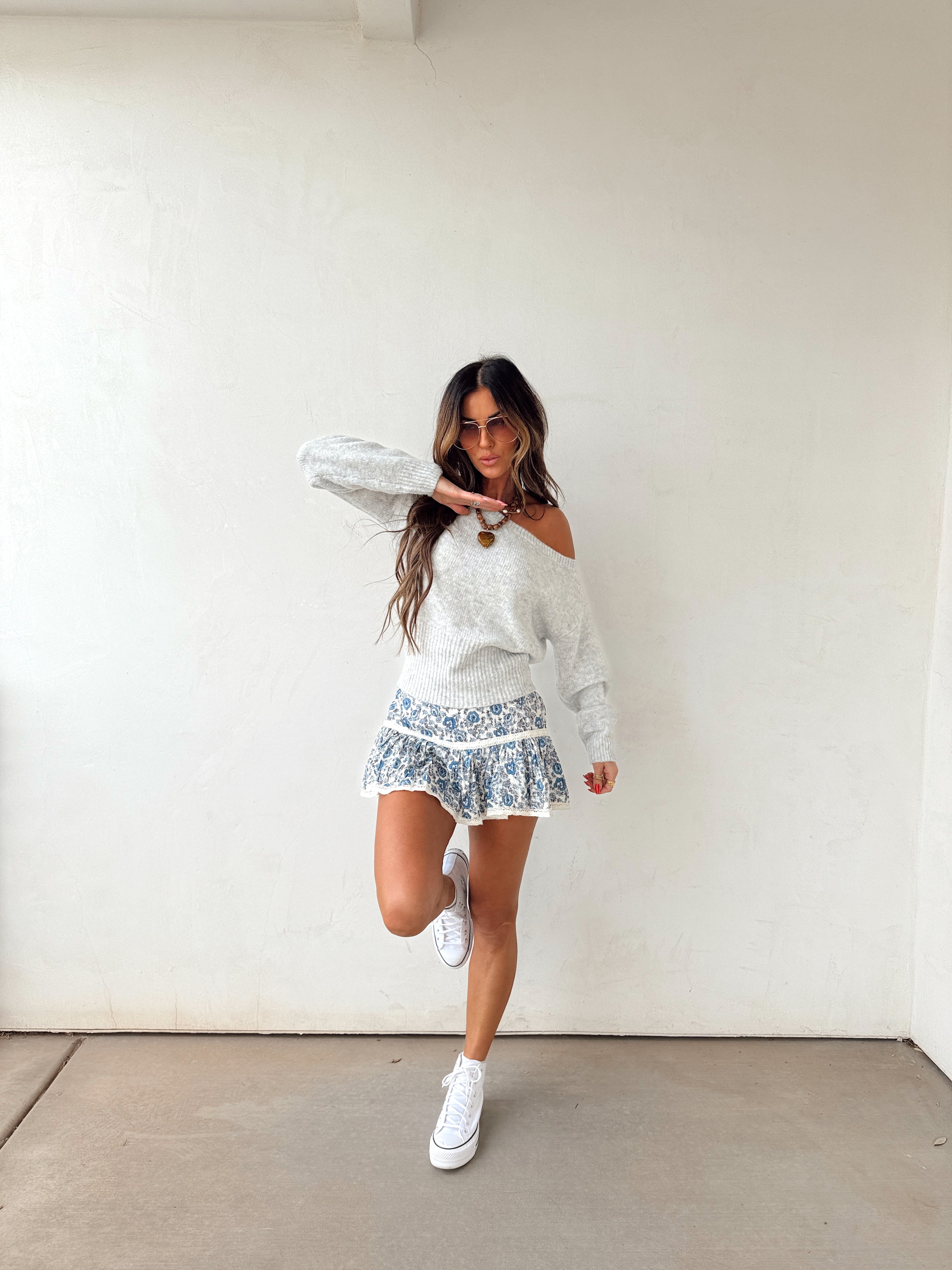 Breezy Blue Skort