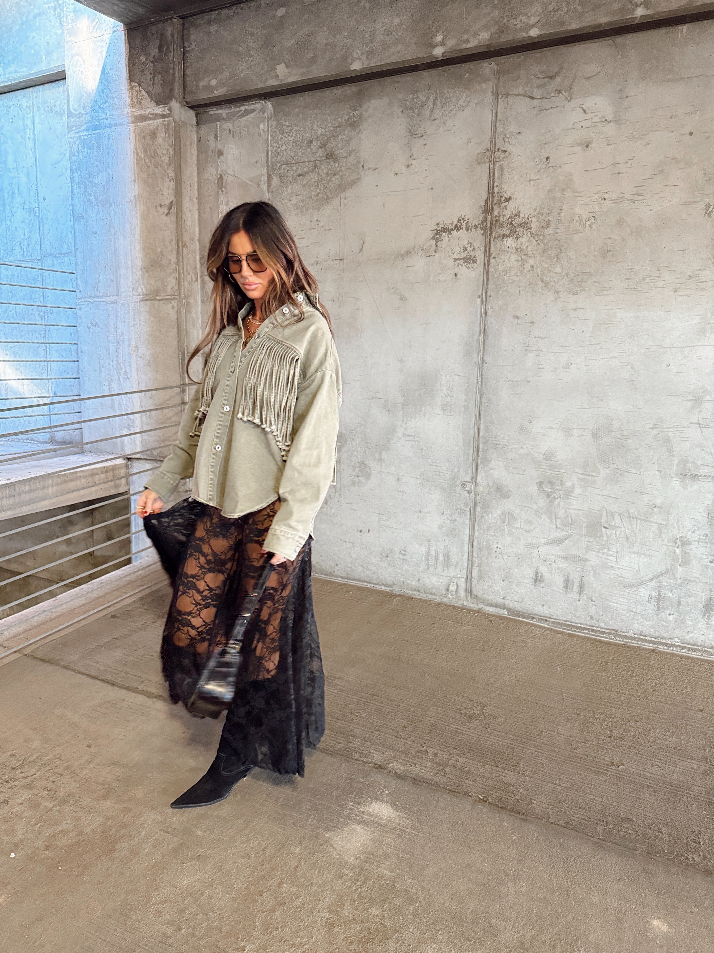 High Stakes Fringe Jacket