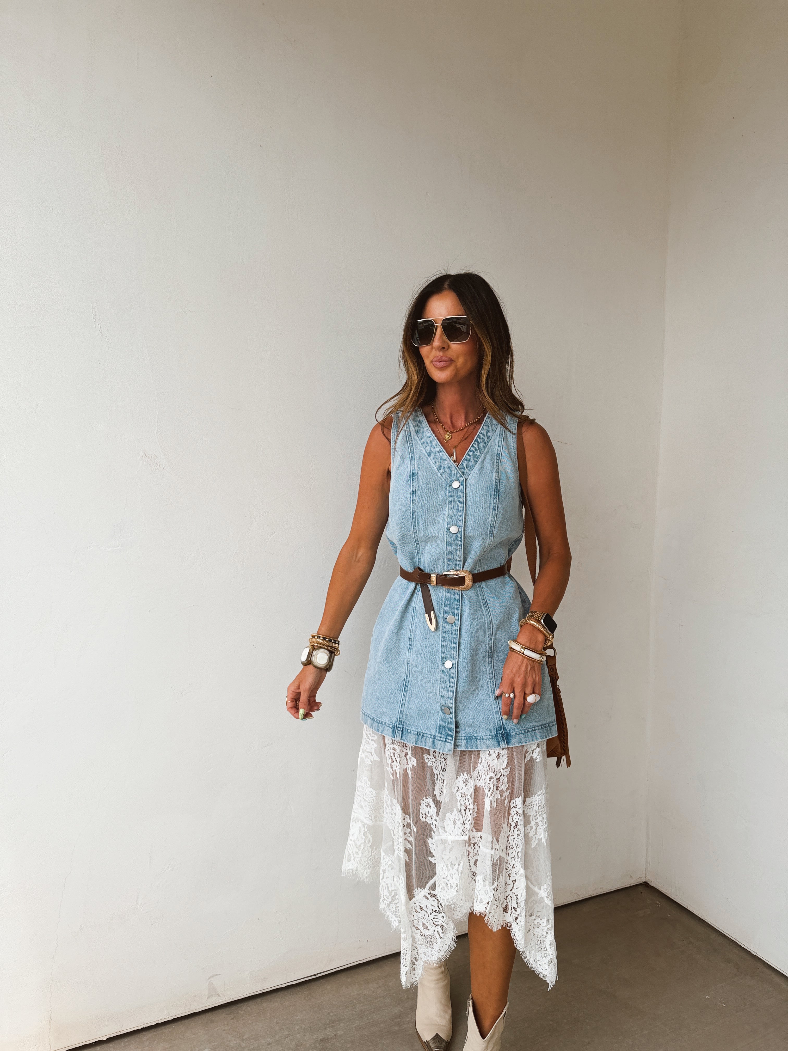 Blue Jean Baby Dress
