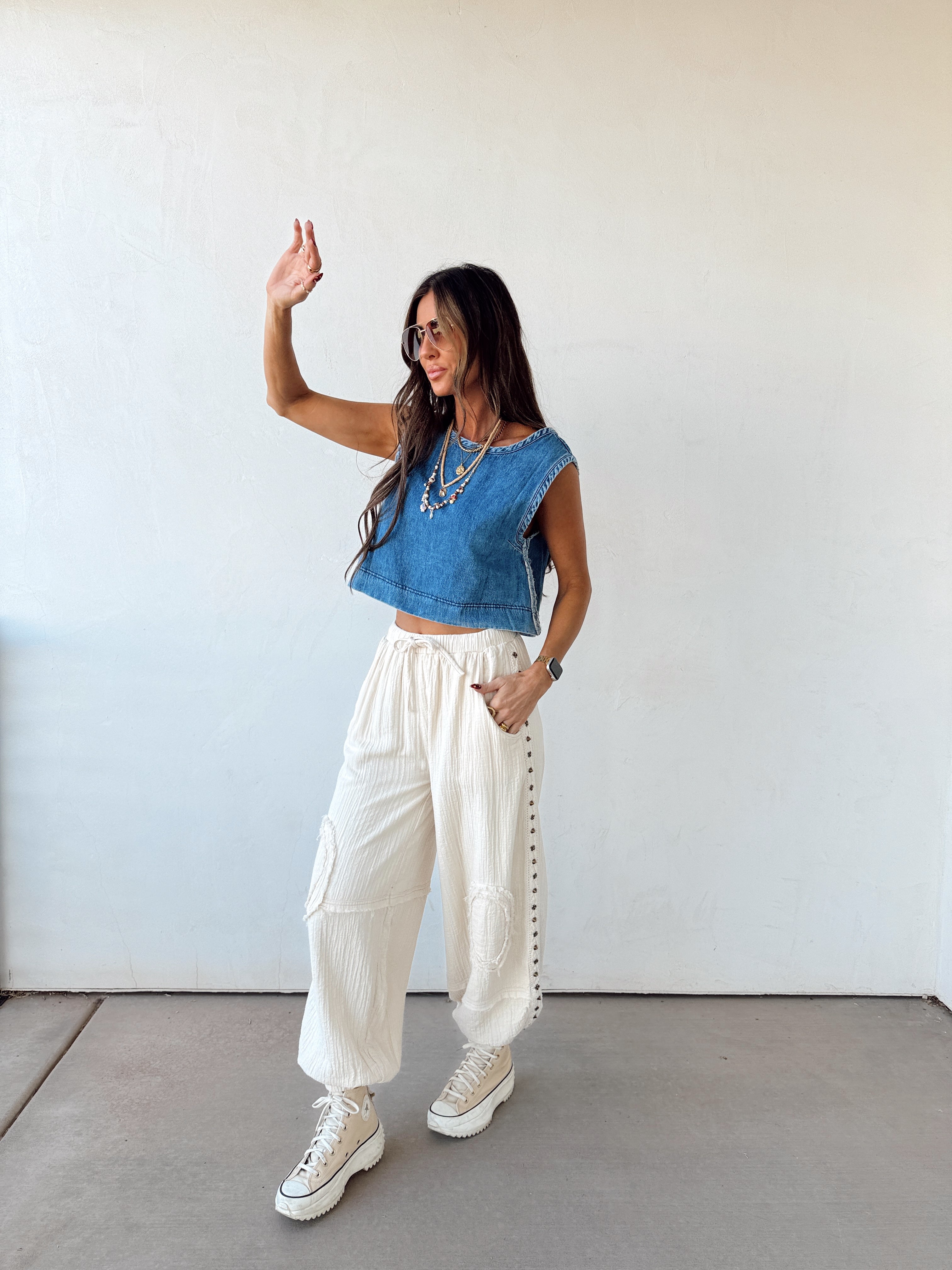 Hattie Studded Joggers