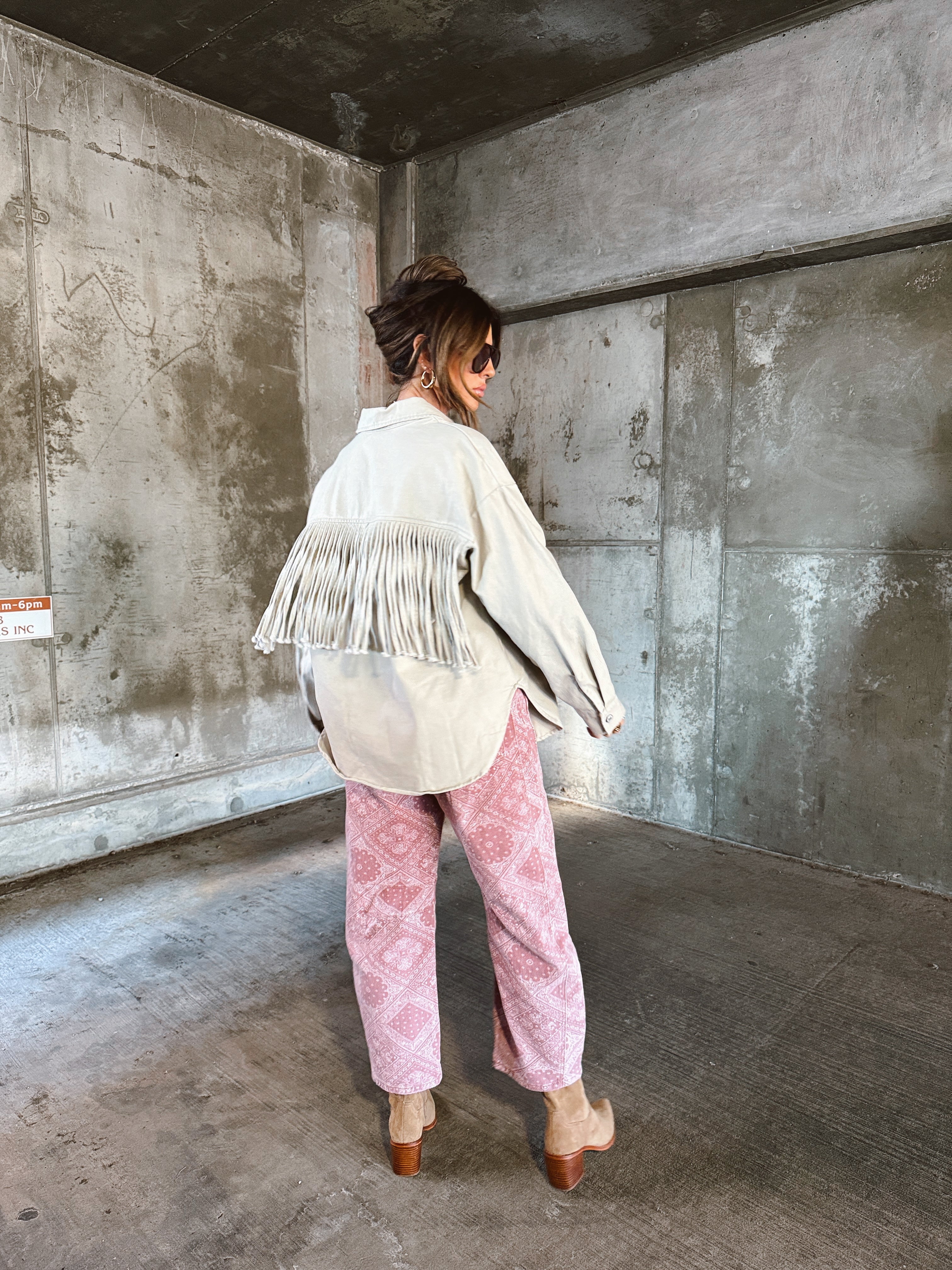 High Stakes Fringe Jacket