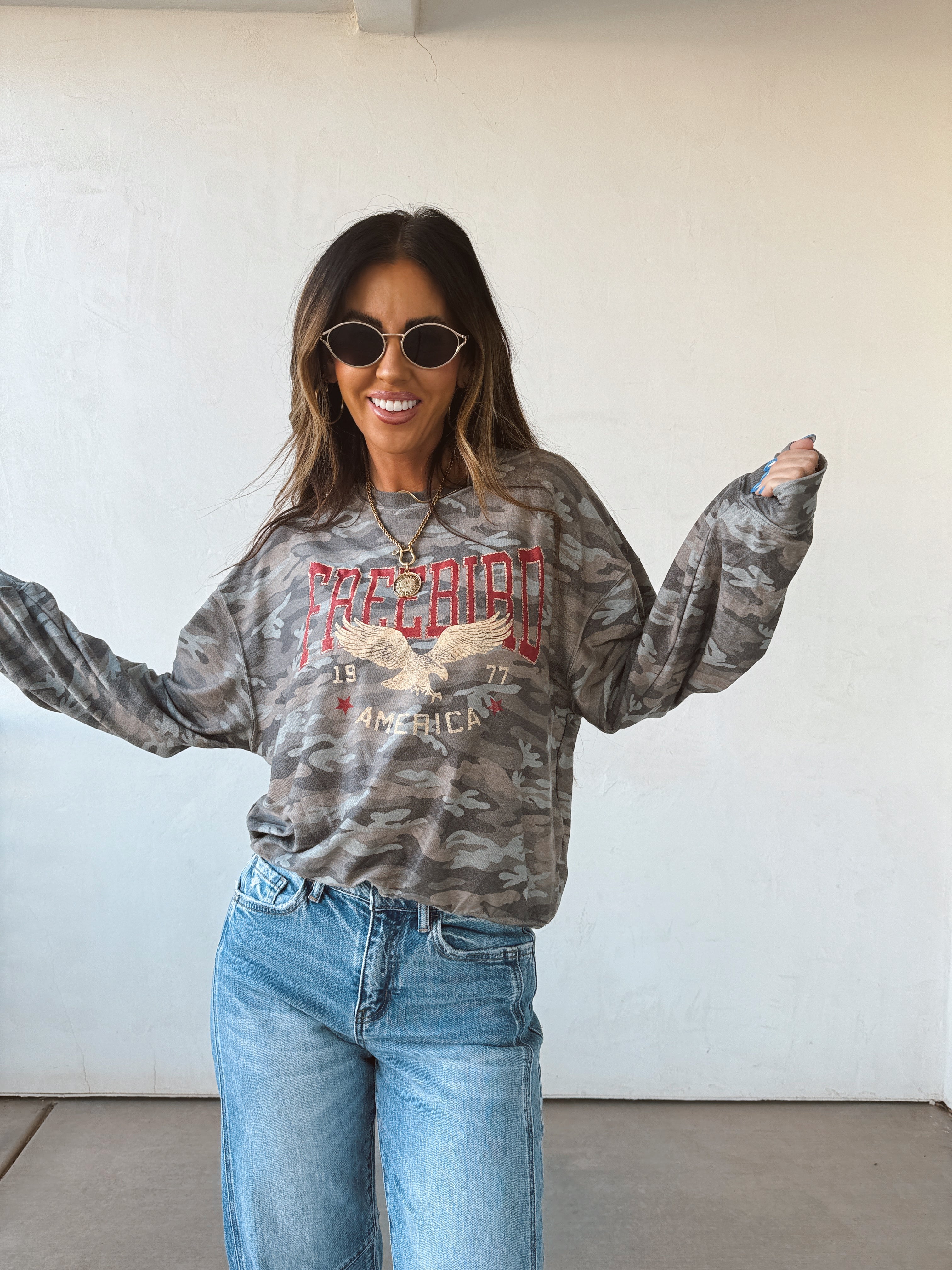 Rebel Camo Crewneck