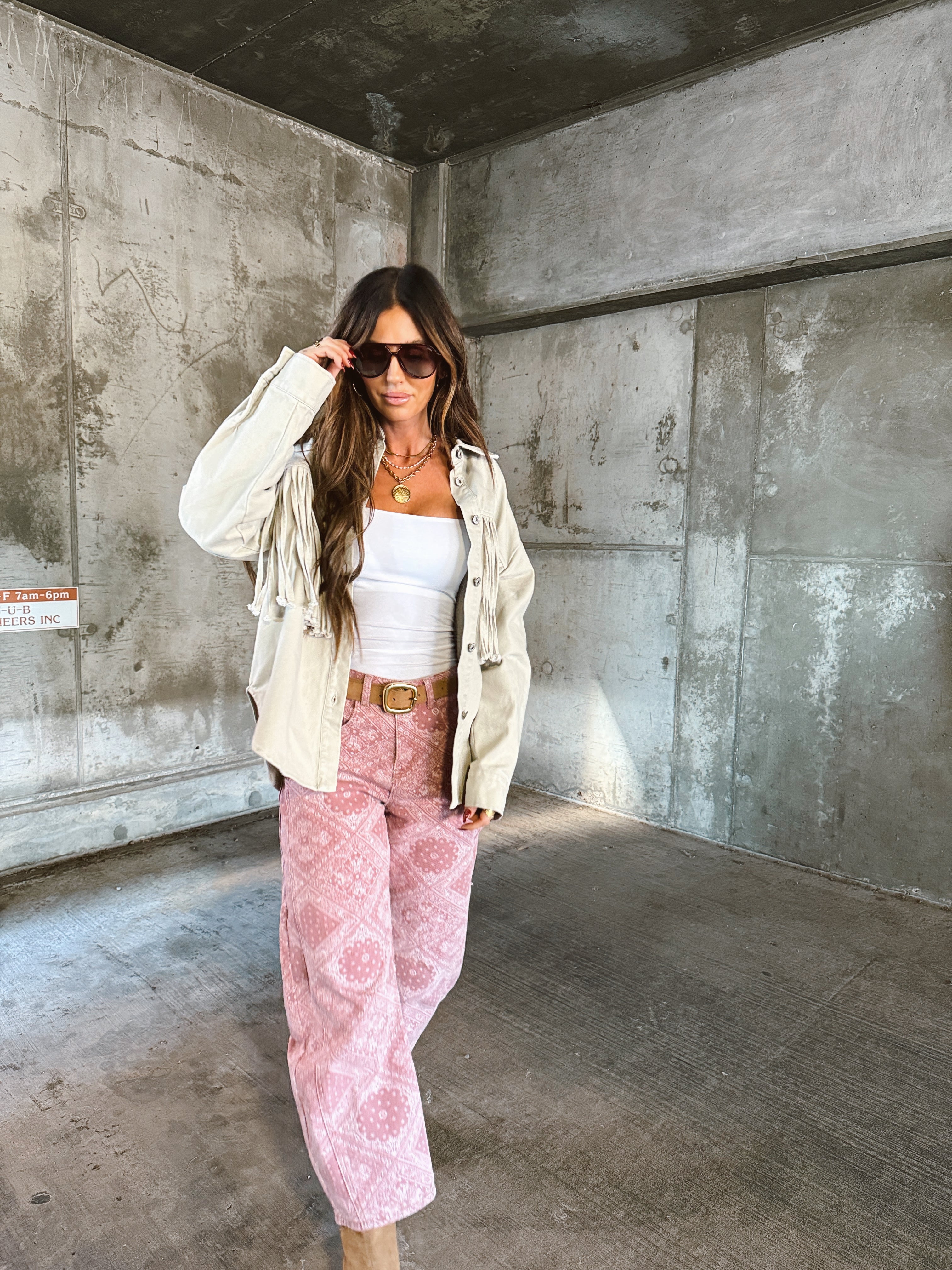 High Stakes Fringe Jacket