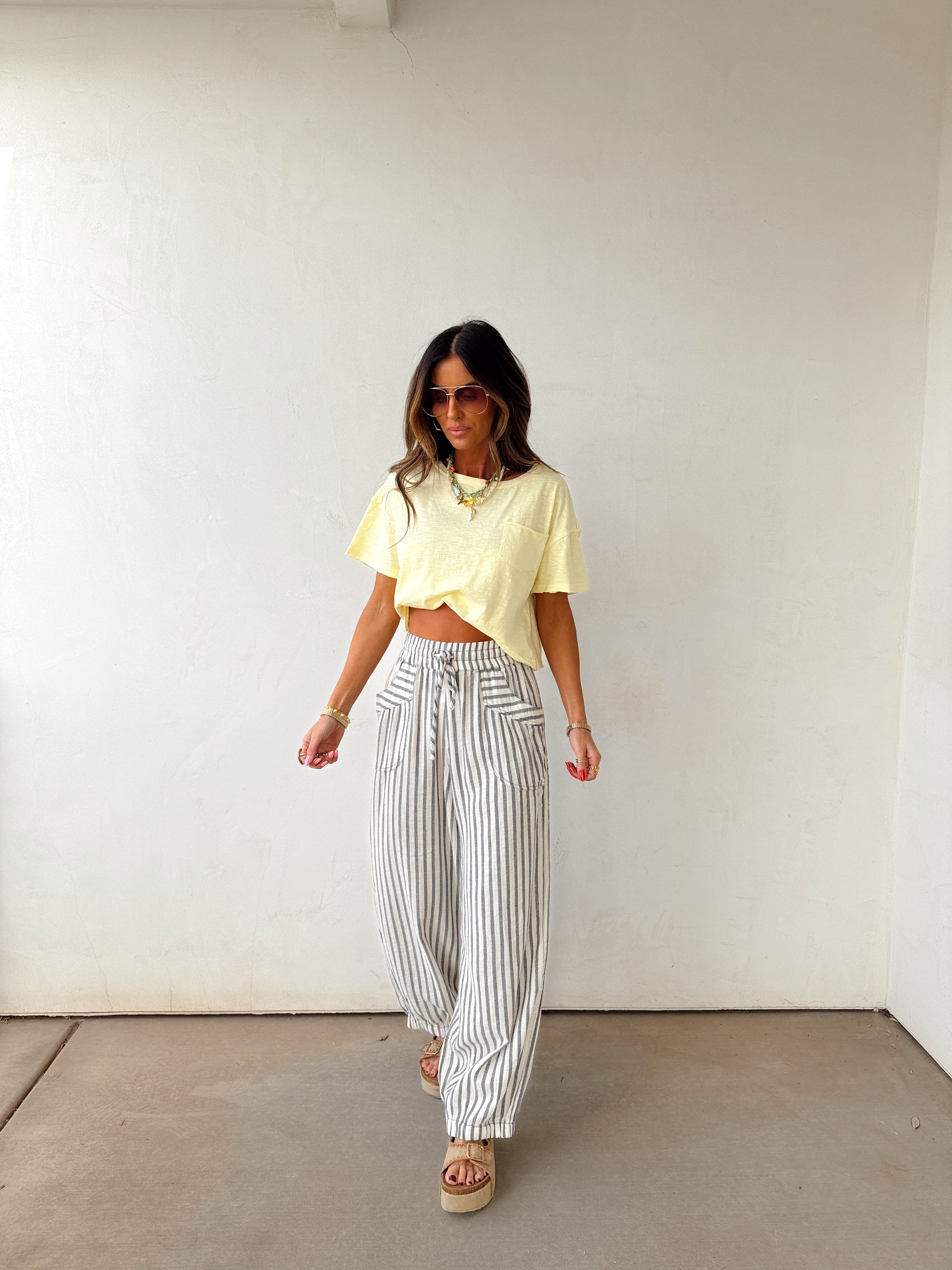 Sunny Side Crop Tee