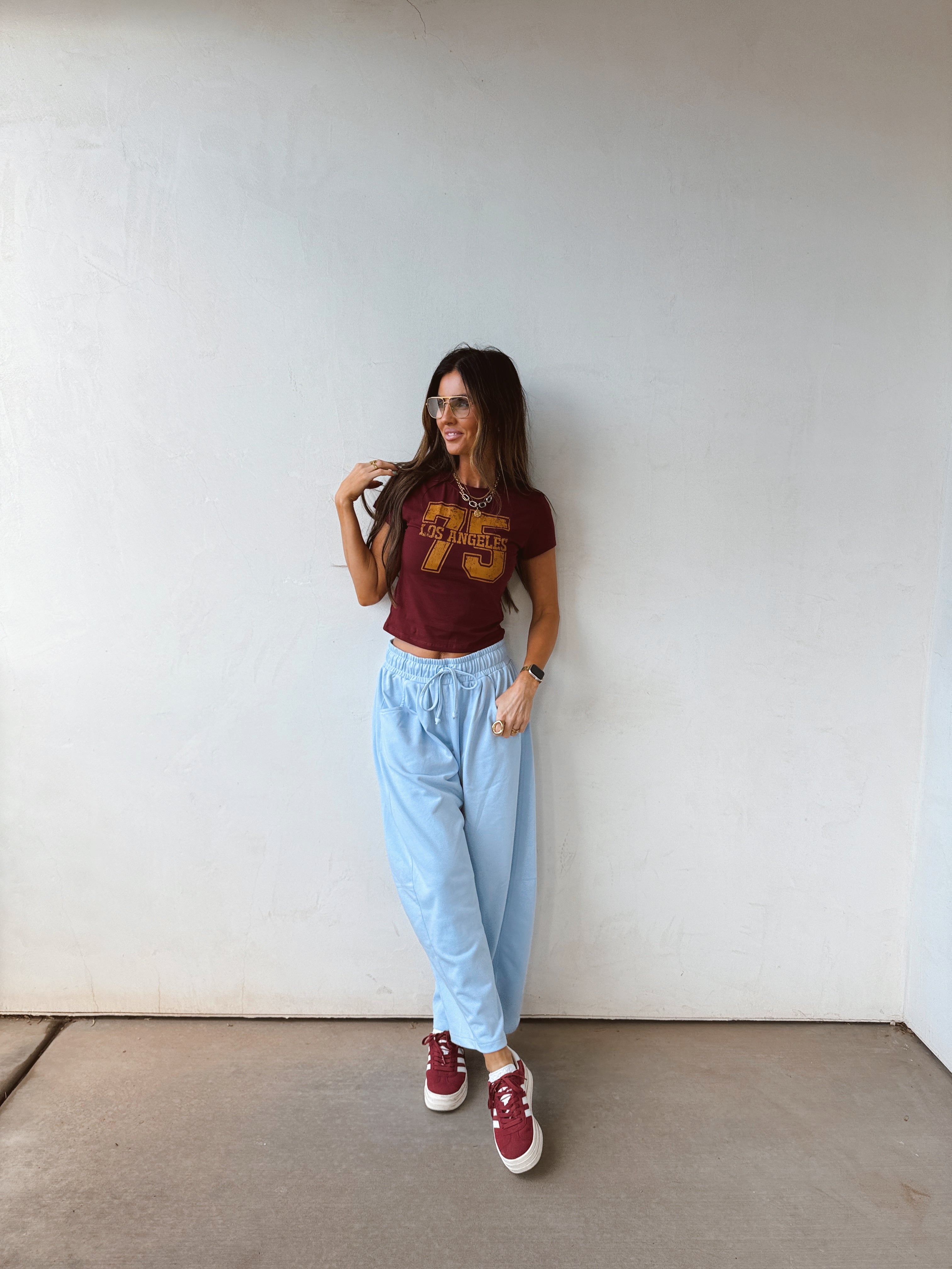 Chill Pill Barrel Sweats-NEW COLOR!!