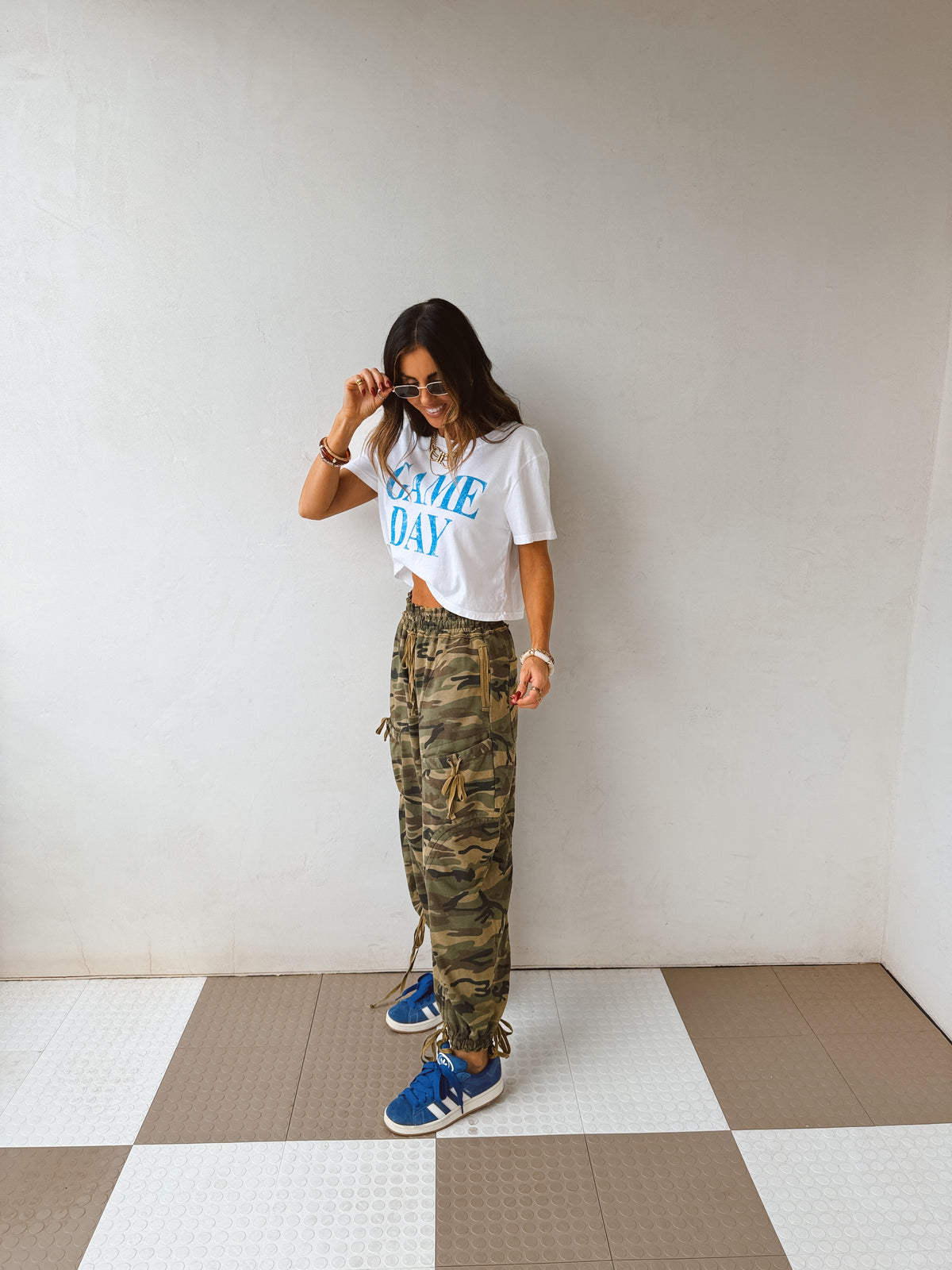 Game Day cropped Tee