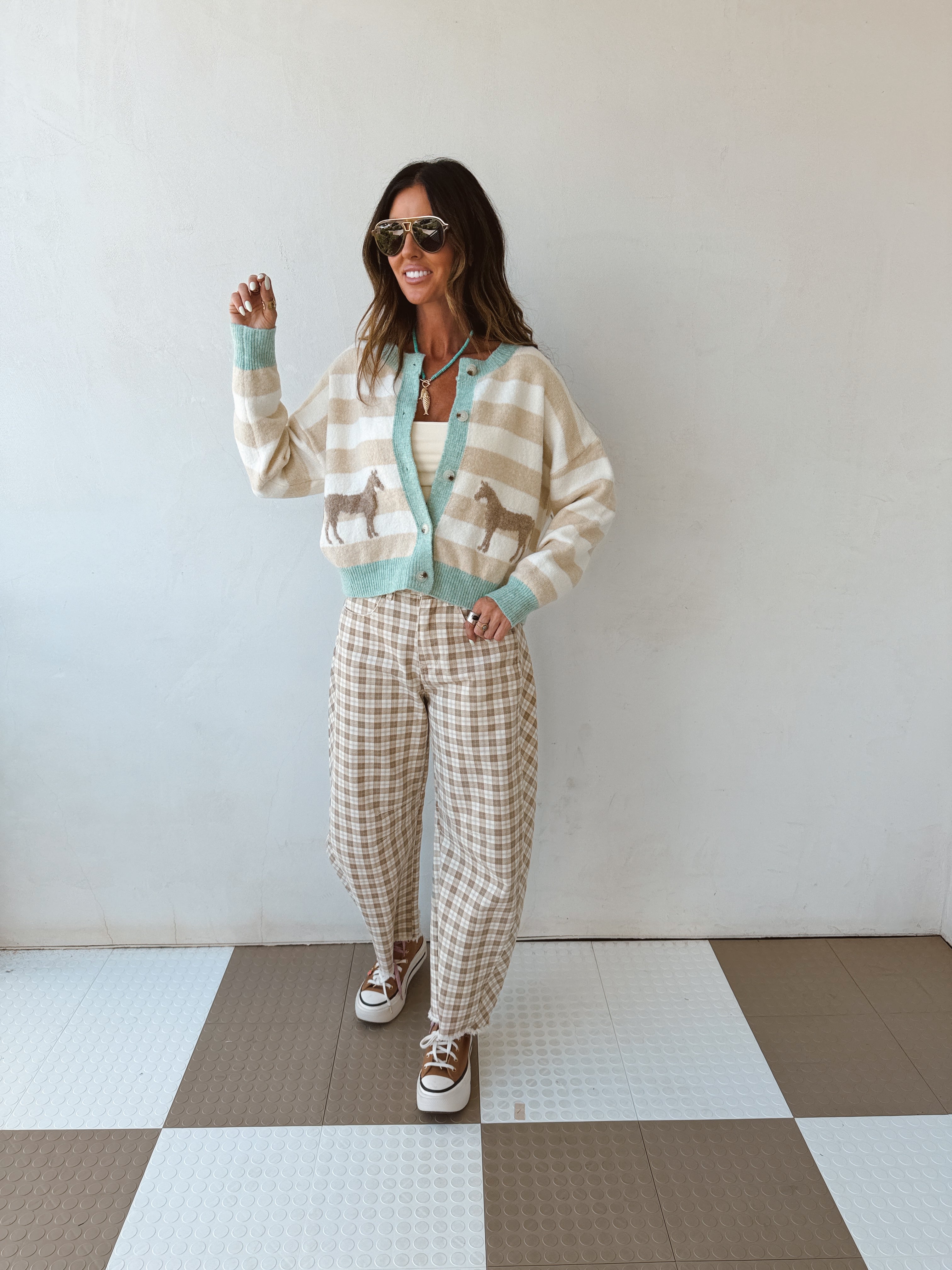 Gilmore Gingham Jeans