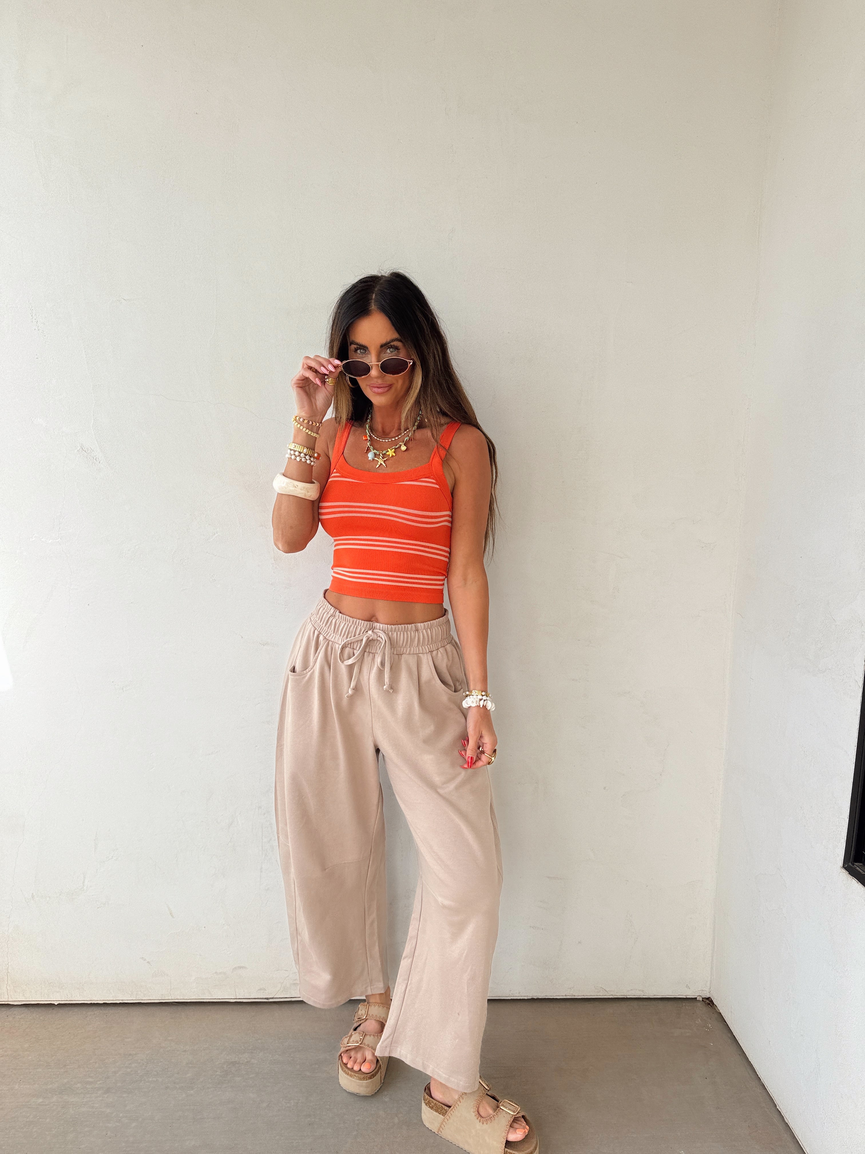 Sunset Stripe Tank