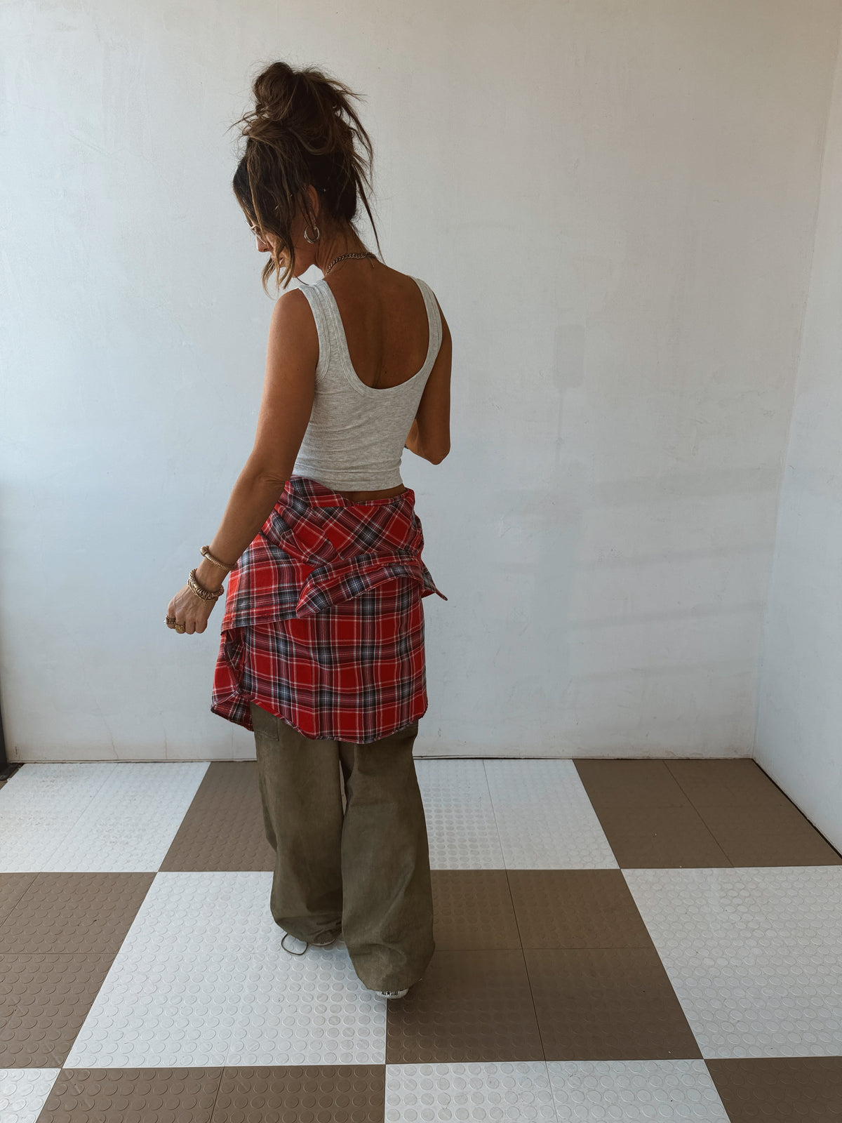Orchard Flannel Top
