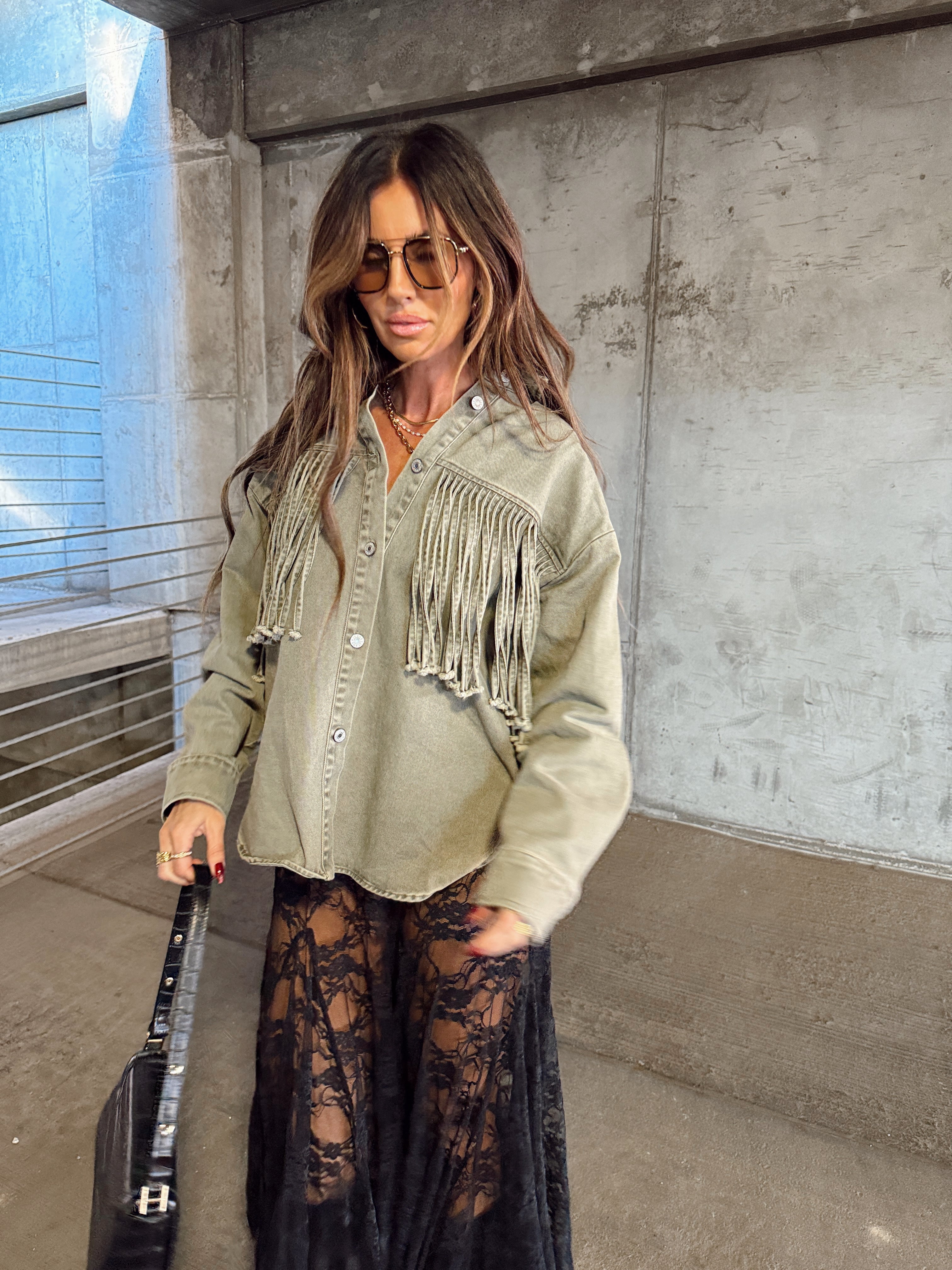 High Stakes Fringe Jacket