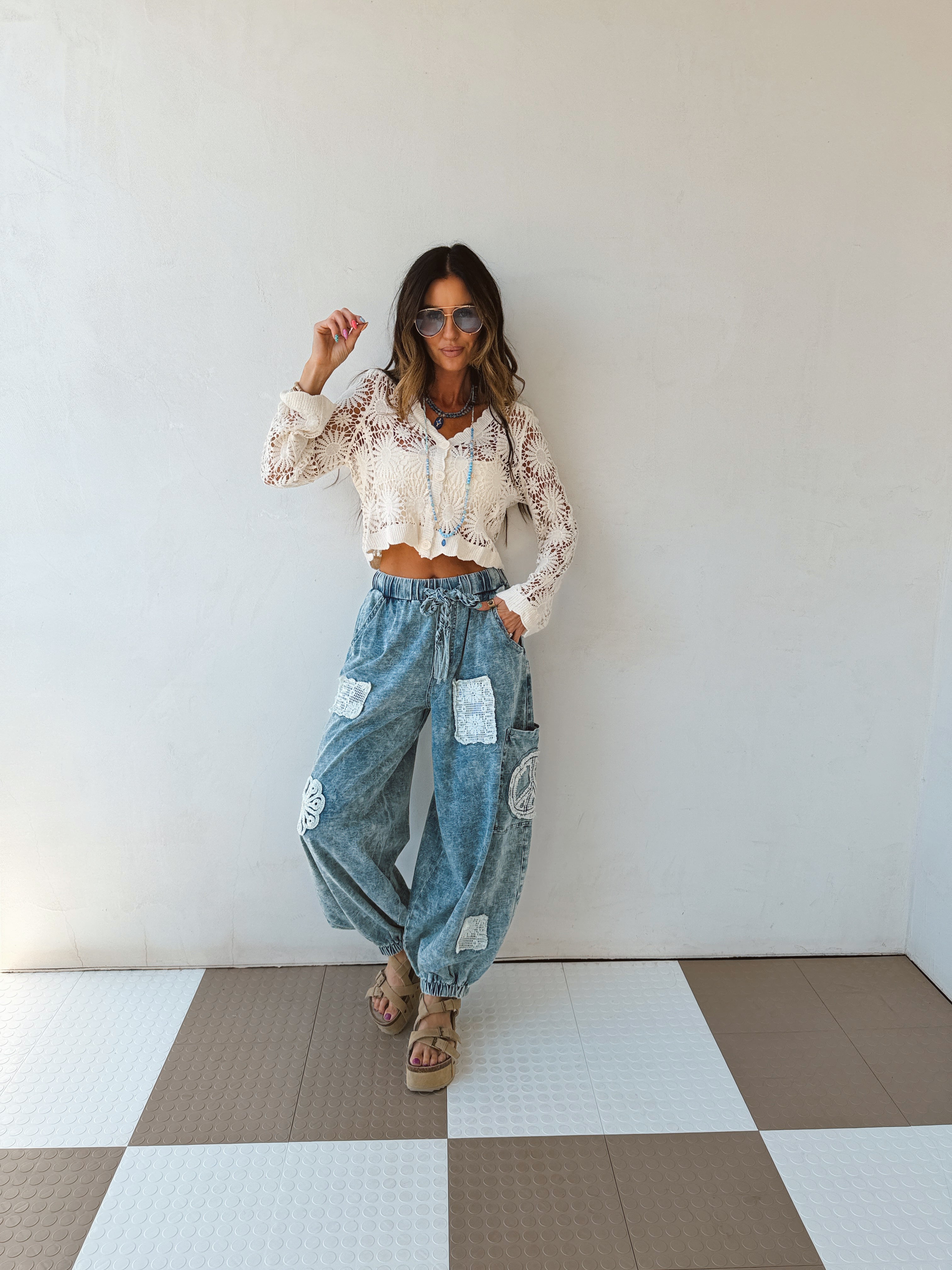 Woodstock Denim Joggers