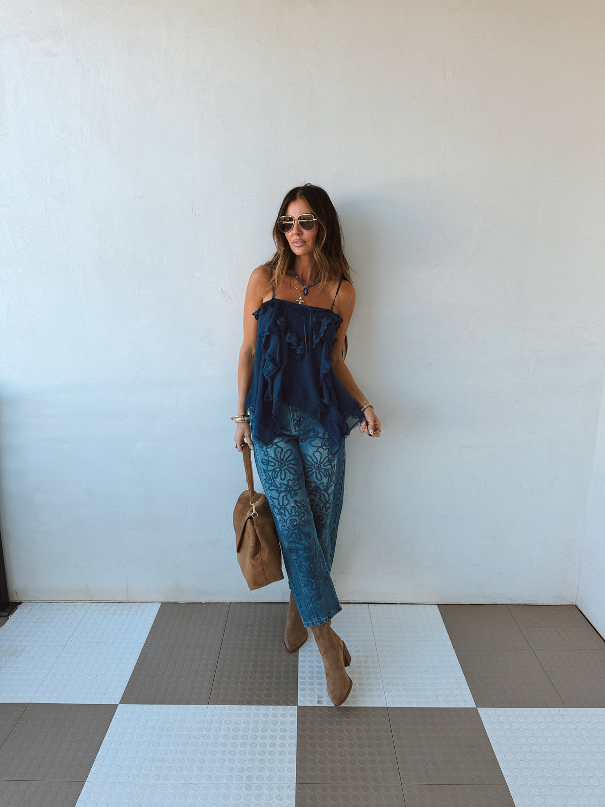 Flounce Top