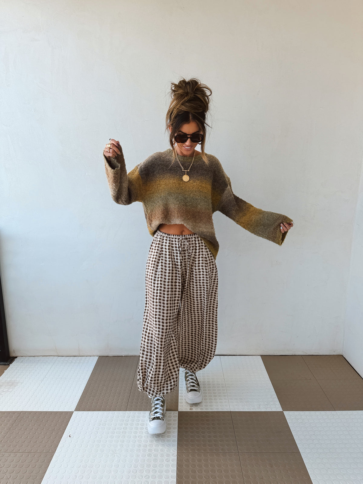 Ombré Skies Sweater