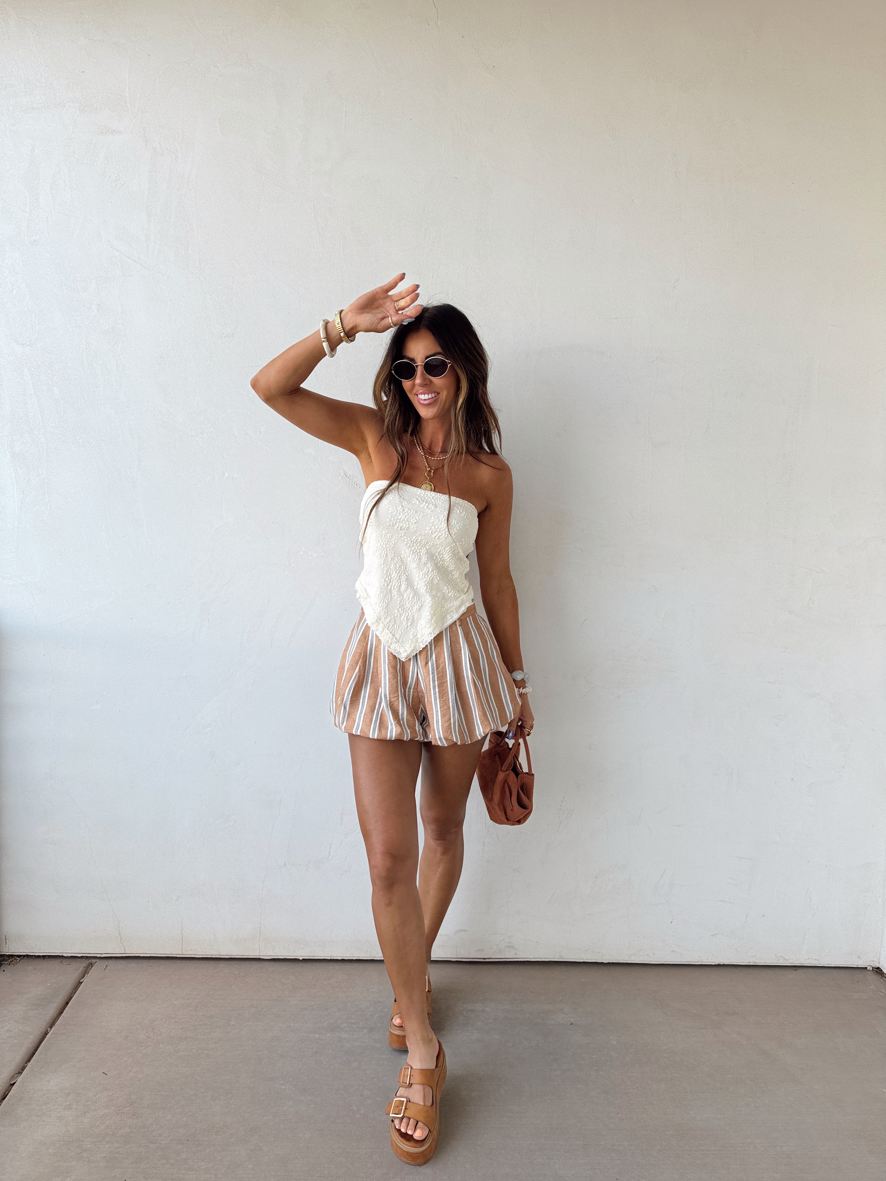 Swan Scarf Top