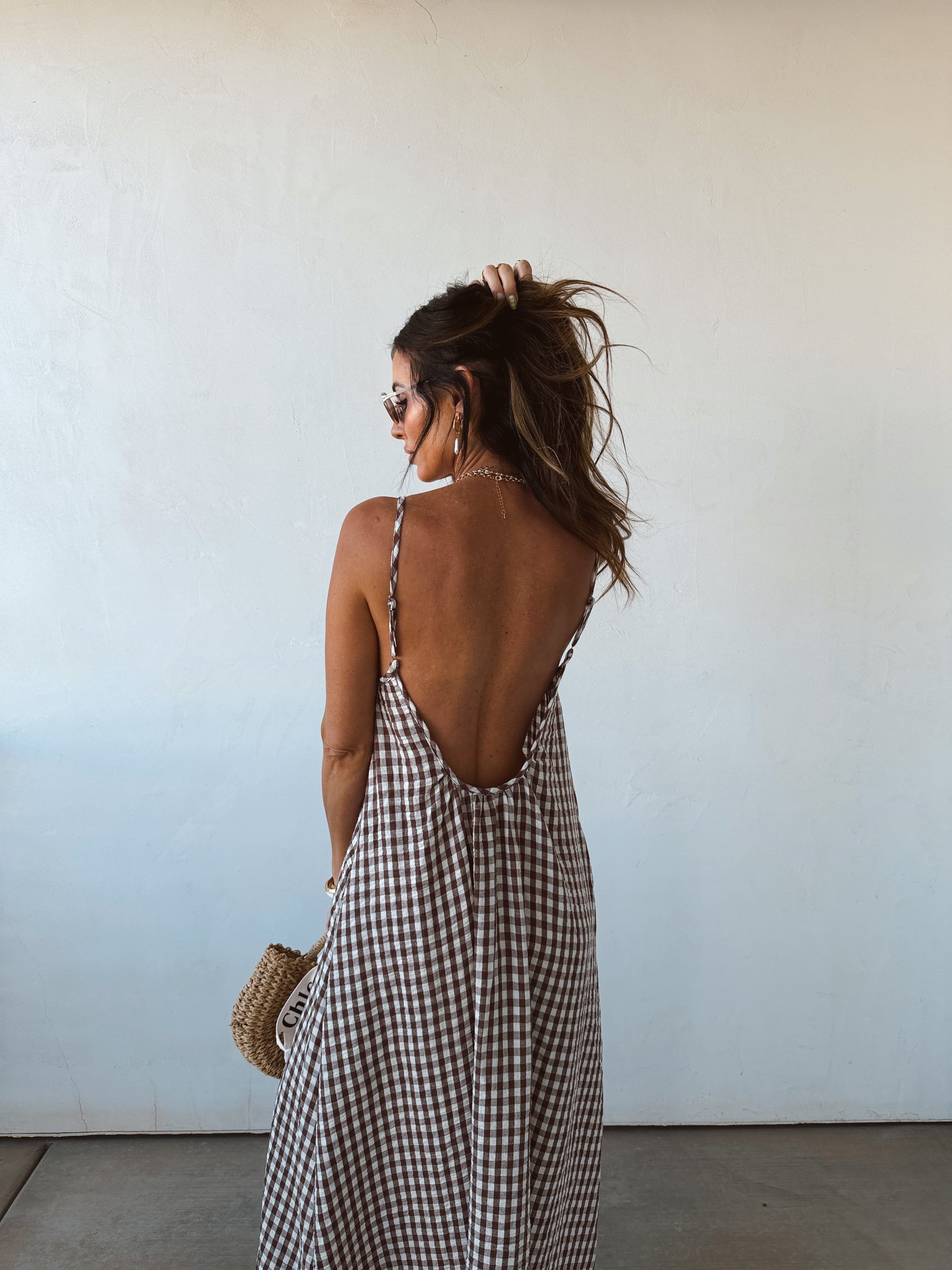 Girlfriend Gingham Dress