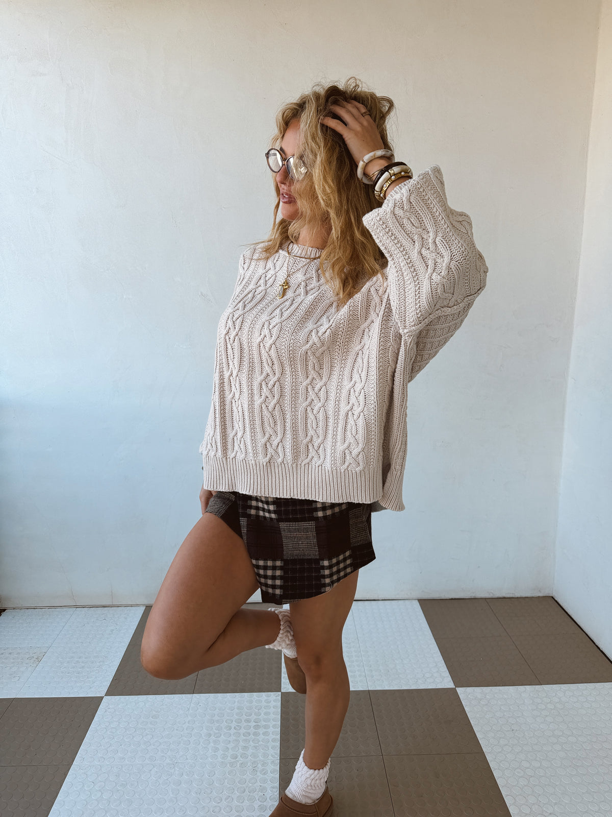 Plaid Behavior Skirt