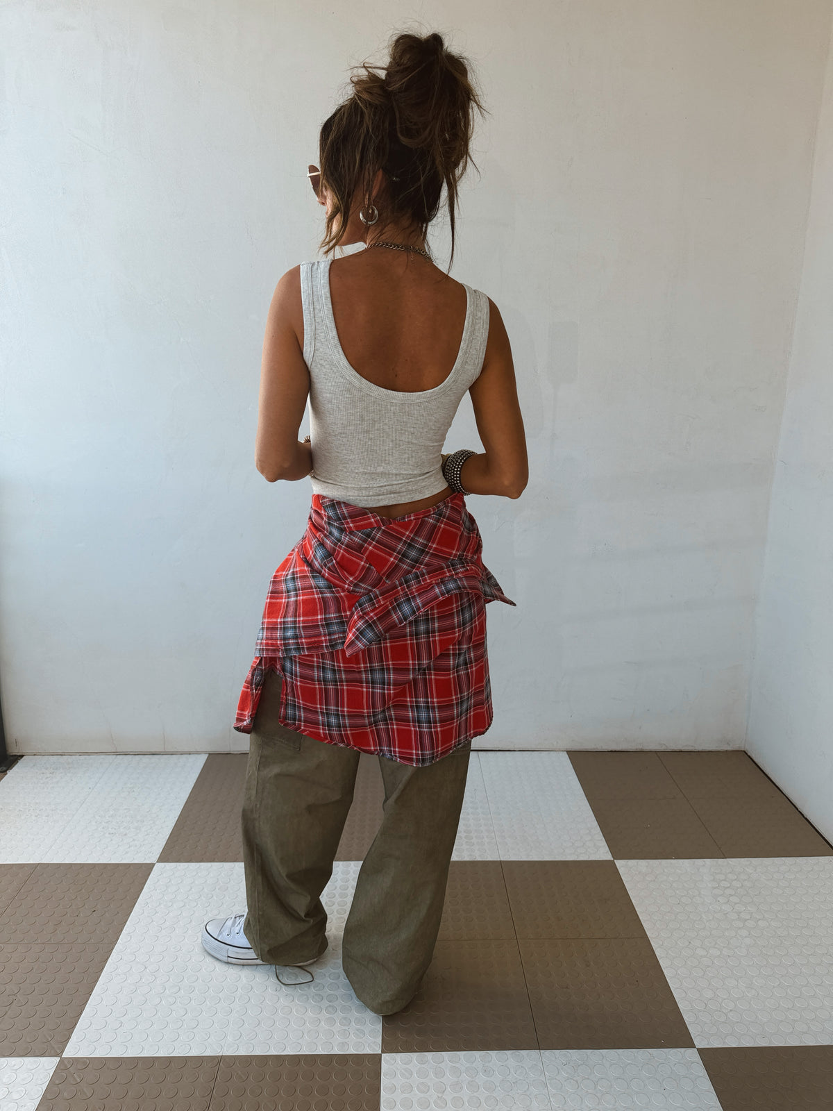 Orchard Flannel Top