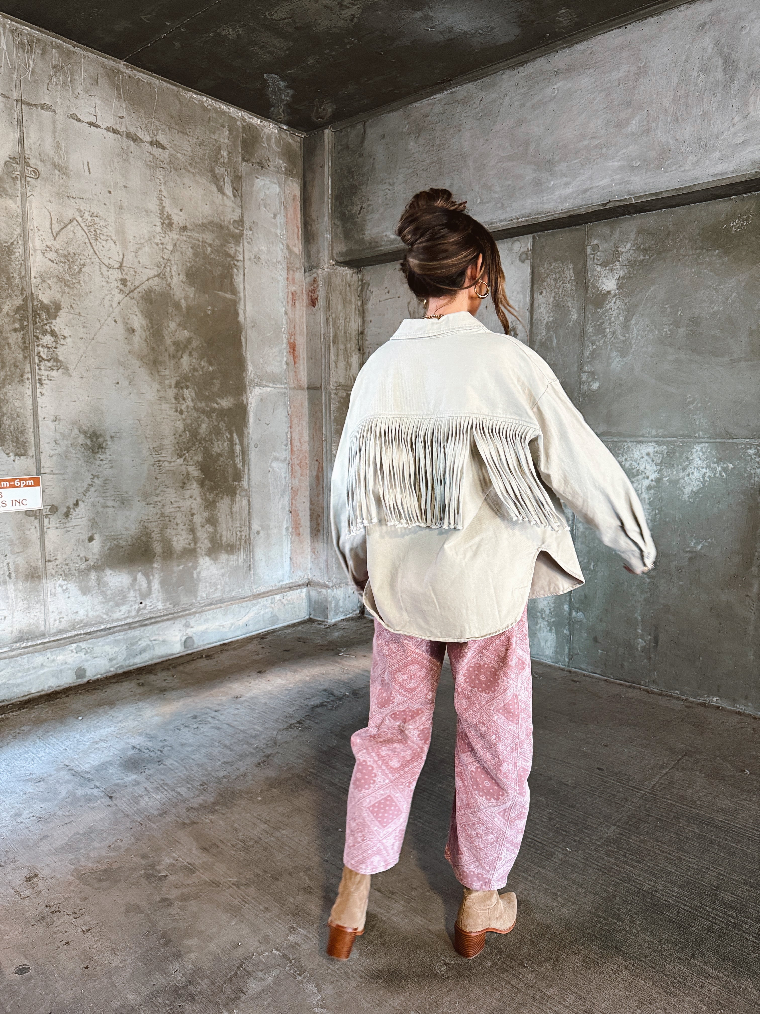 High Stakes Fringe Jacket