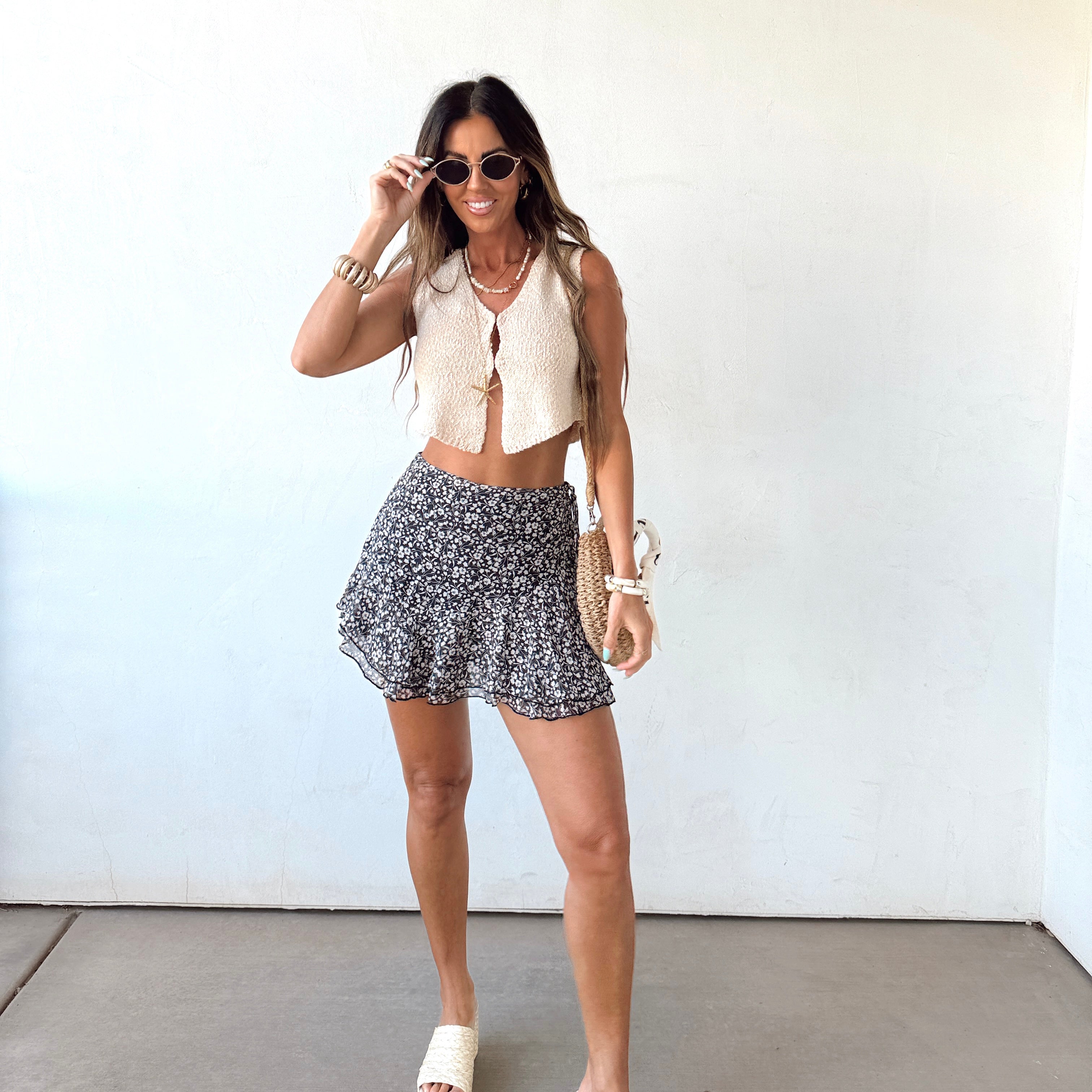 Nocturnal garden skirt