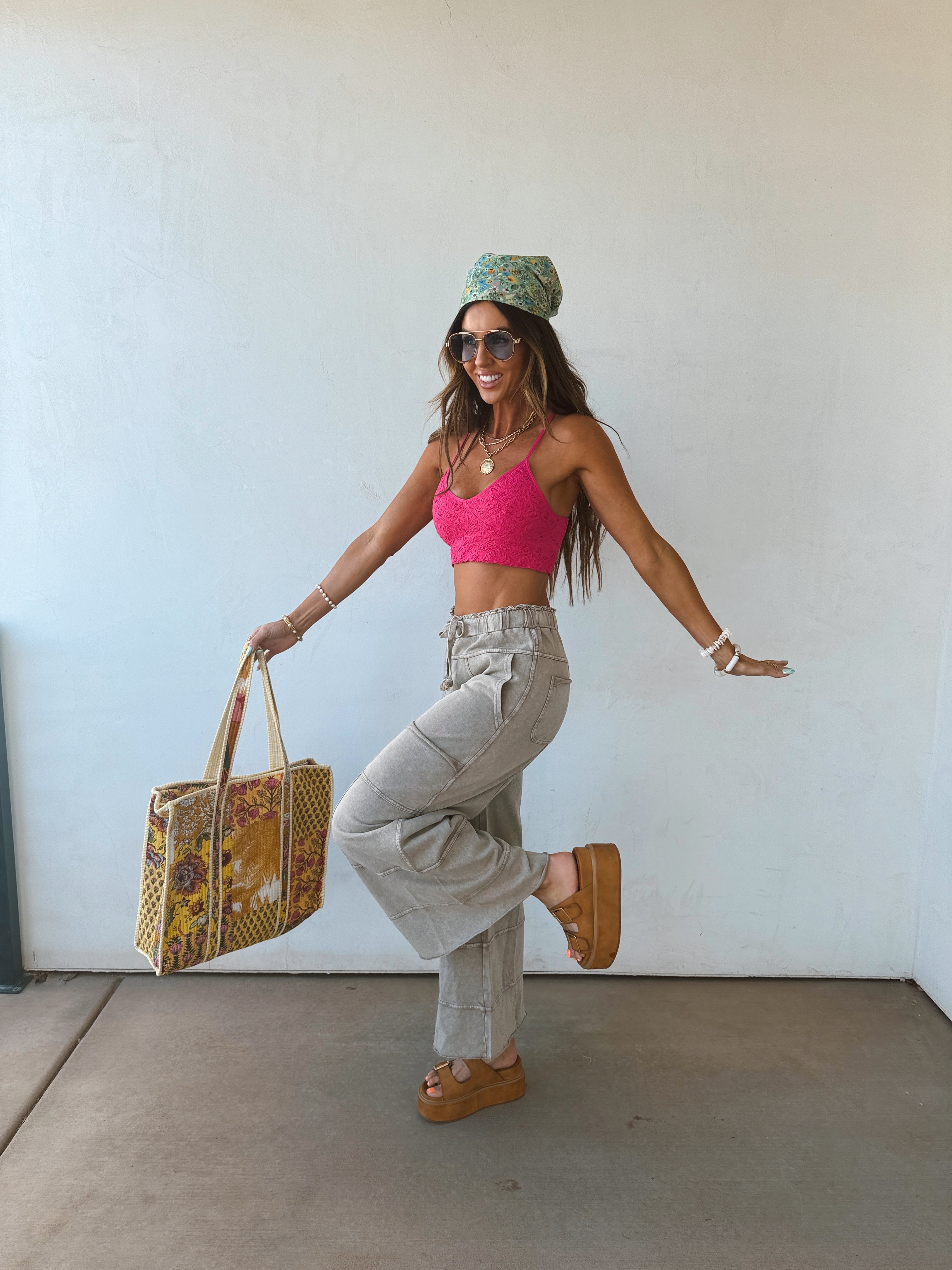 Mellow Mood Wide Leg Pants