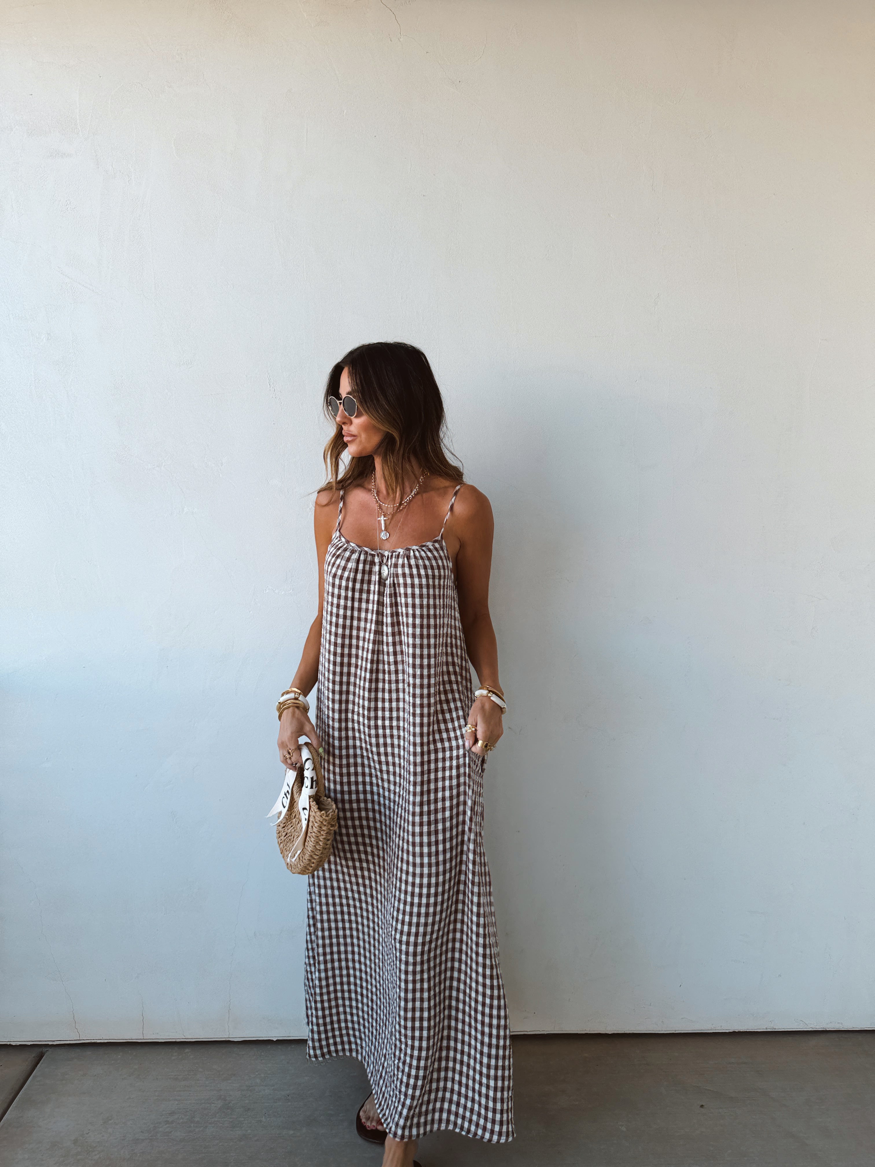 Girlfriend Gingham Dress