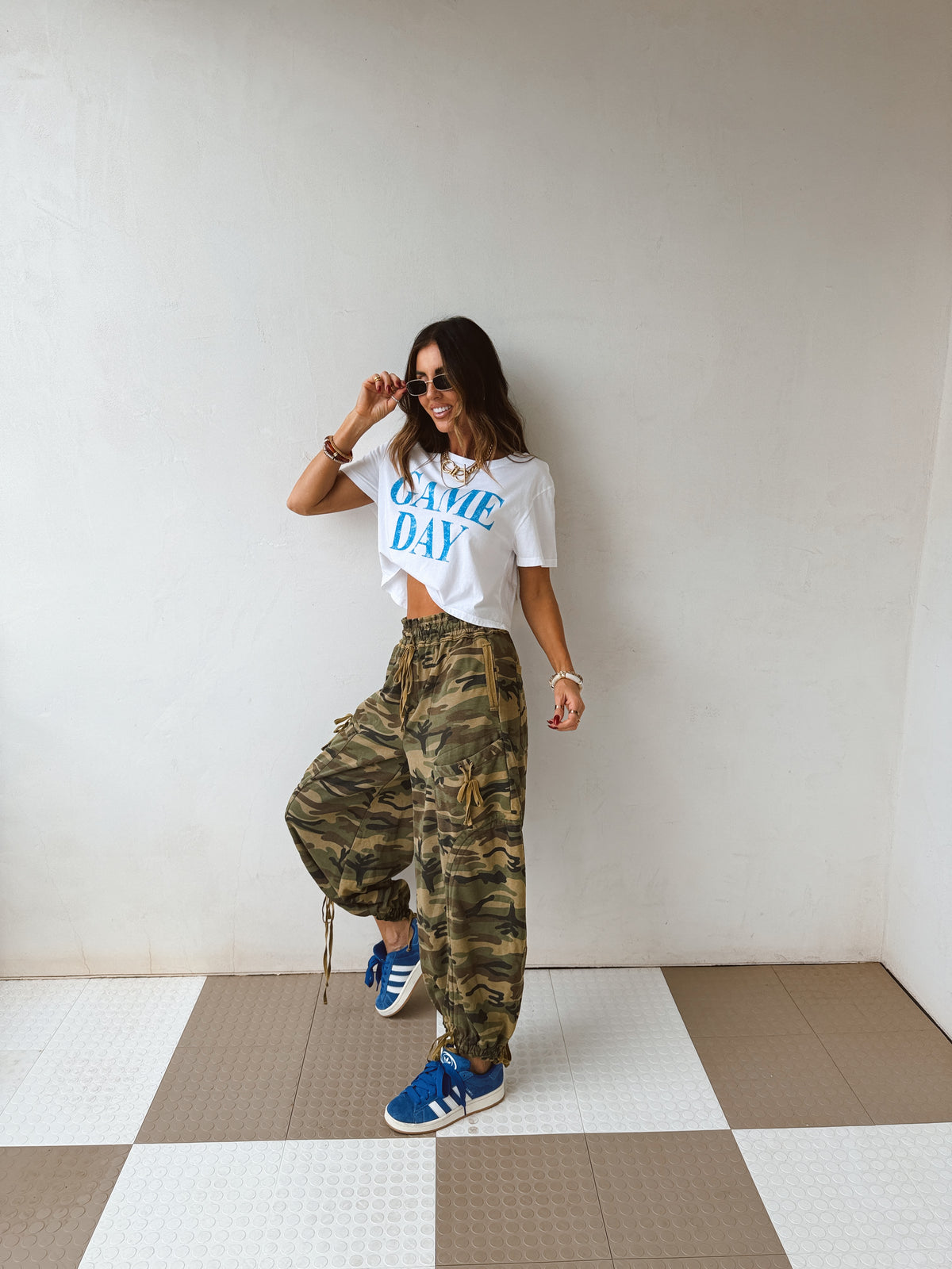 Game Day cropped Tee