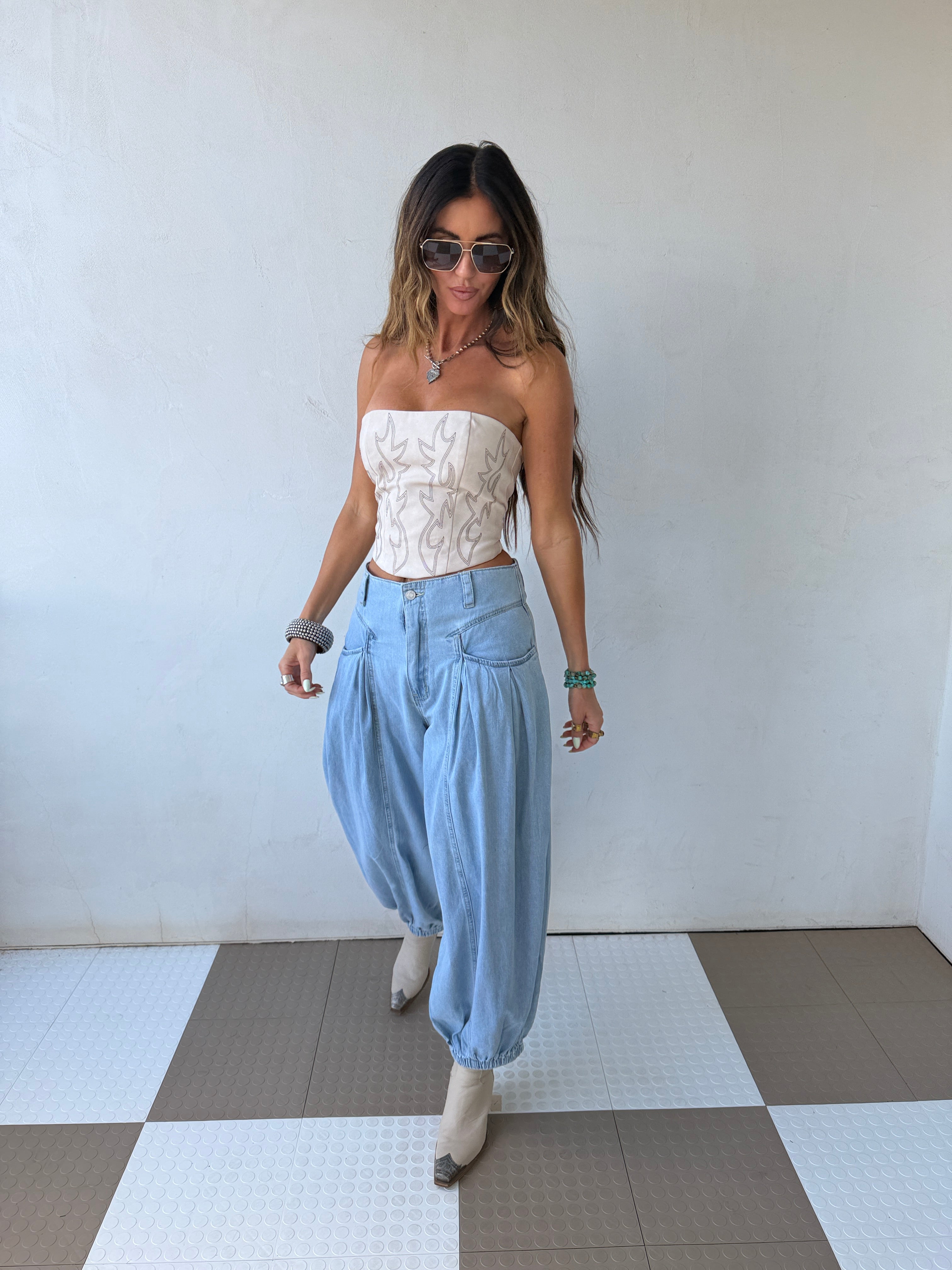 Ladies Maid Corset Top