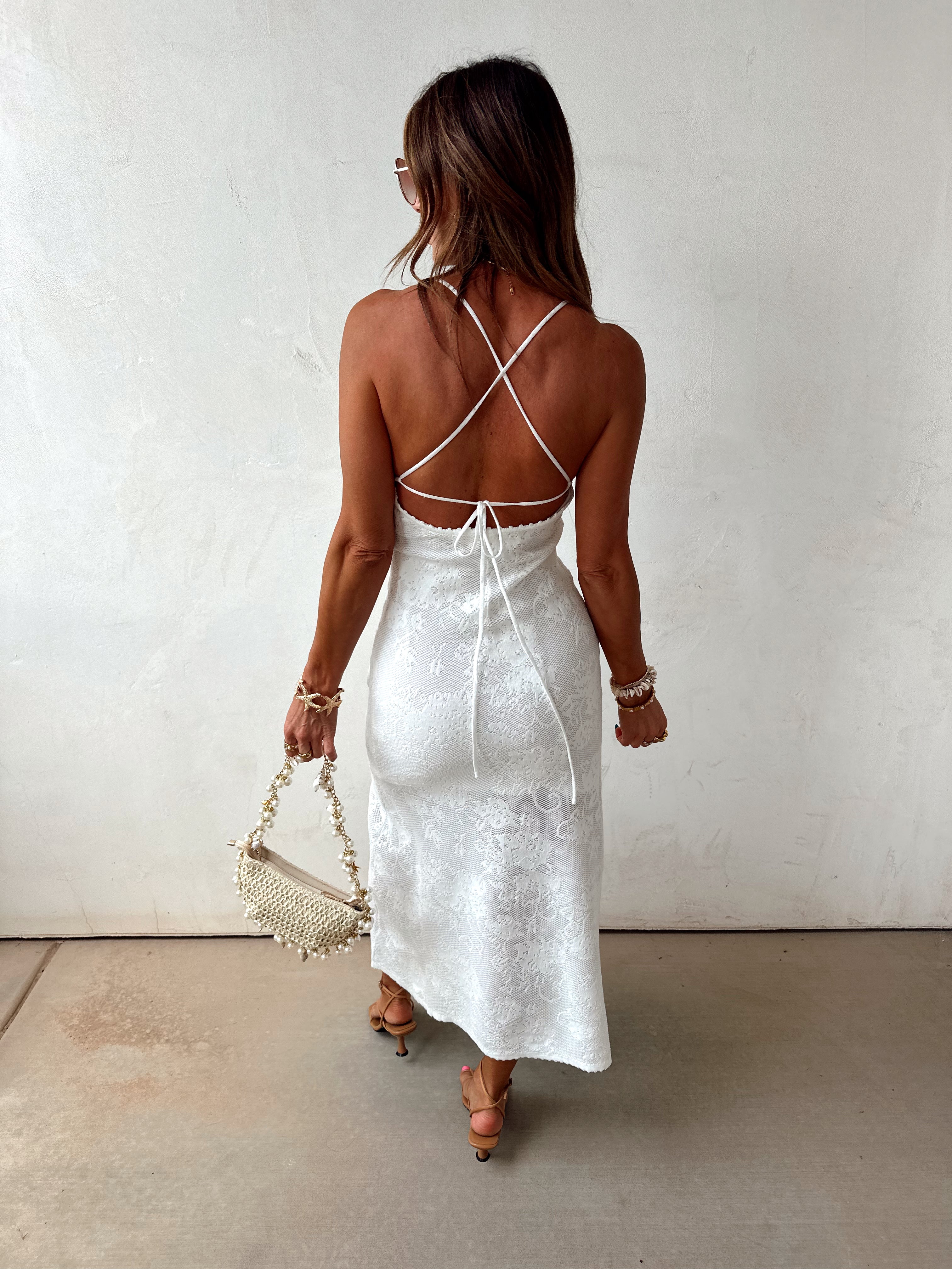 Golden Lining Maxi Dress