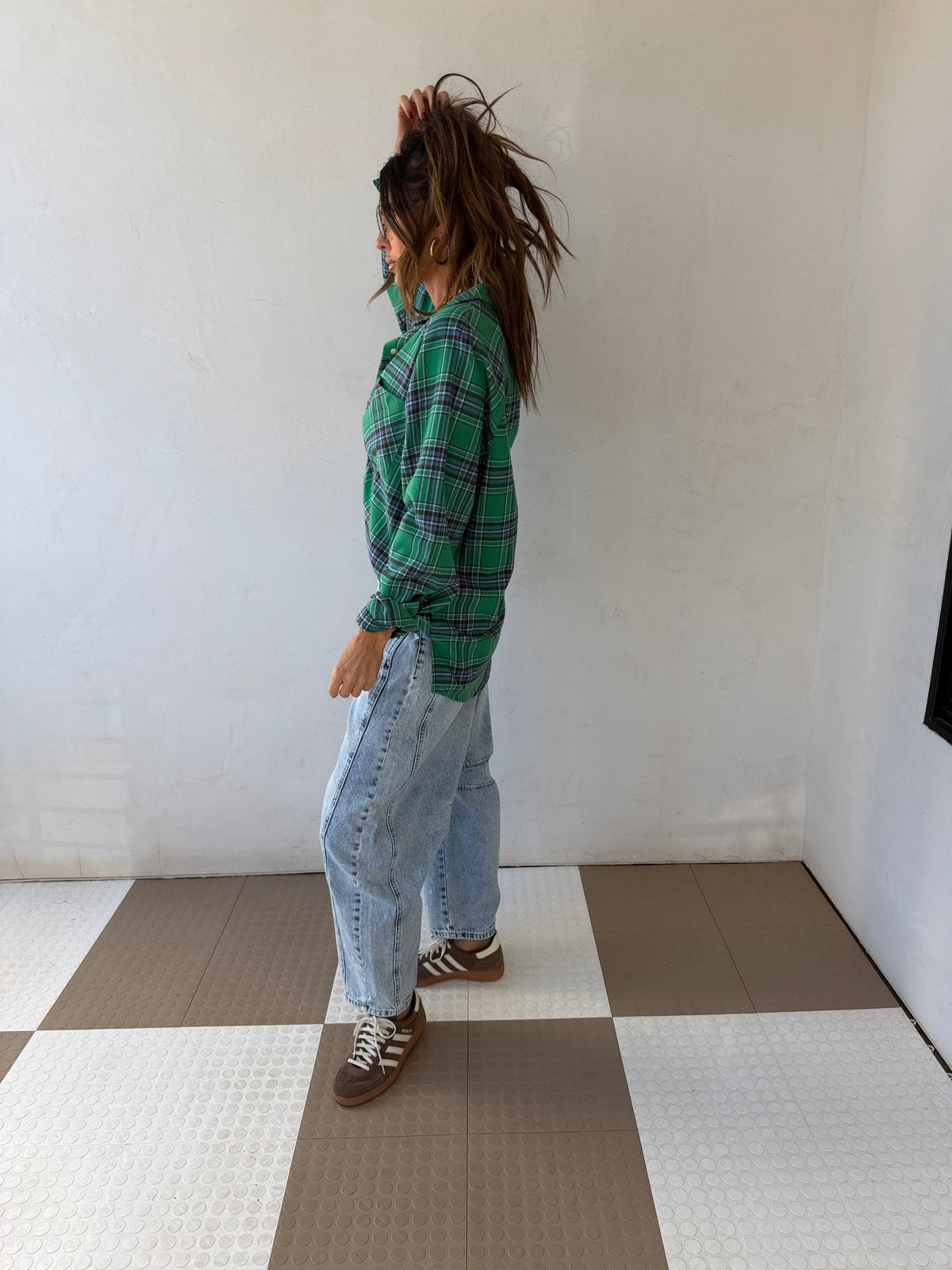 Orchard Flannel Top