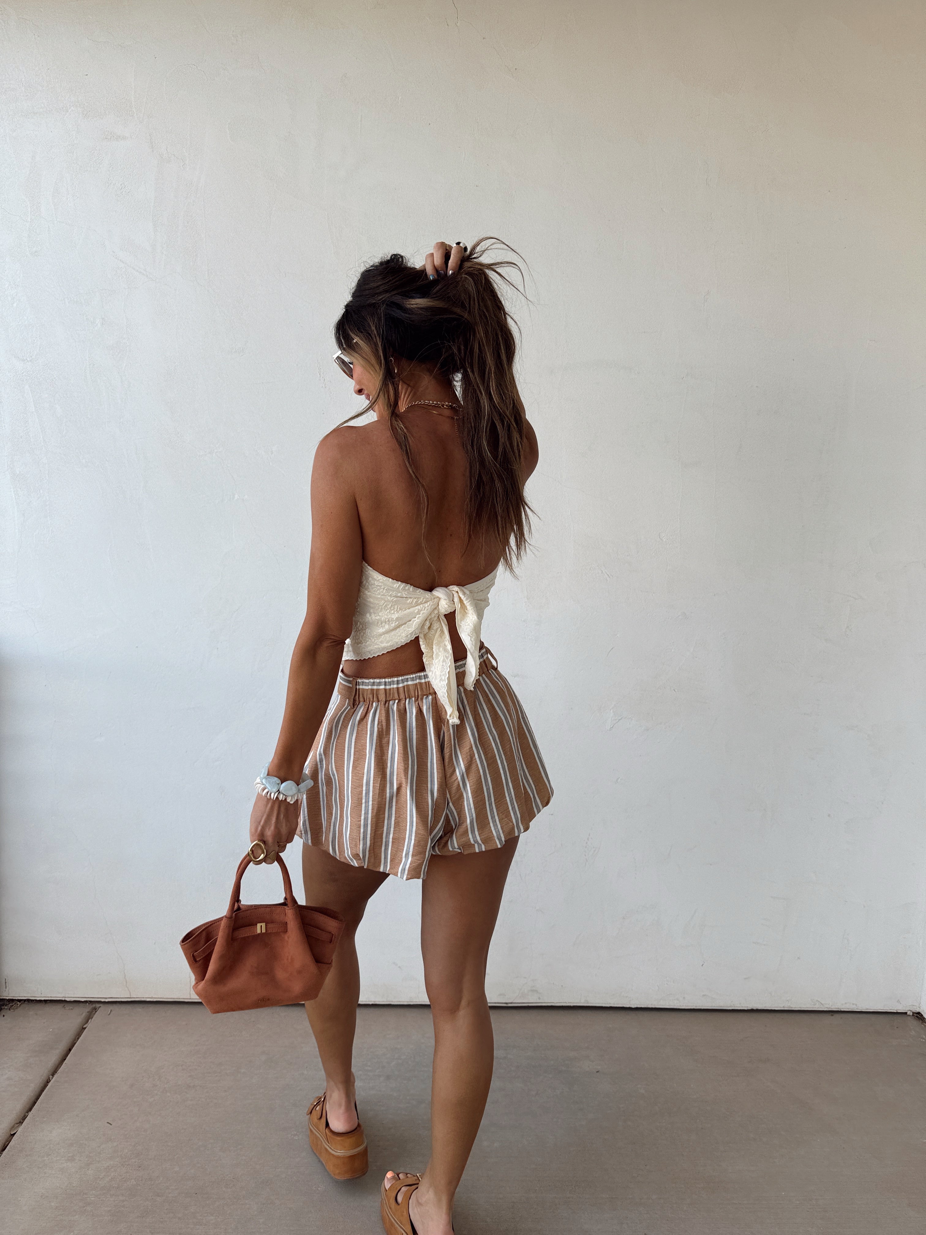 Swan Scarf Top
