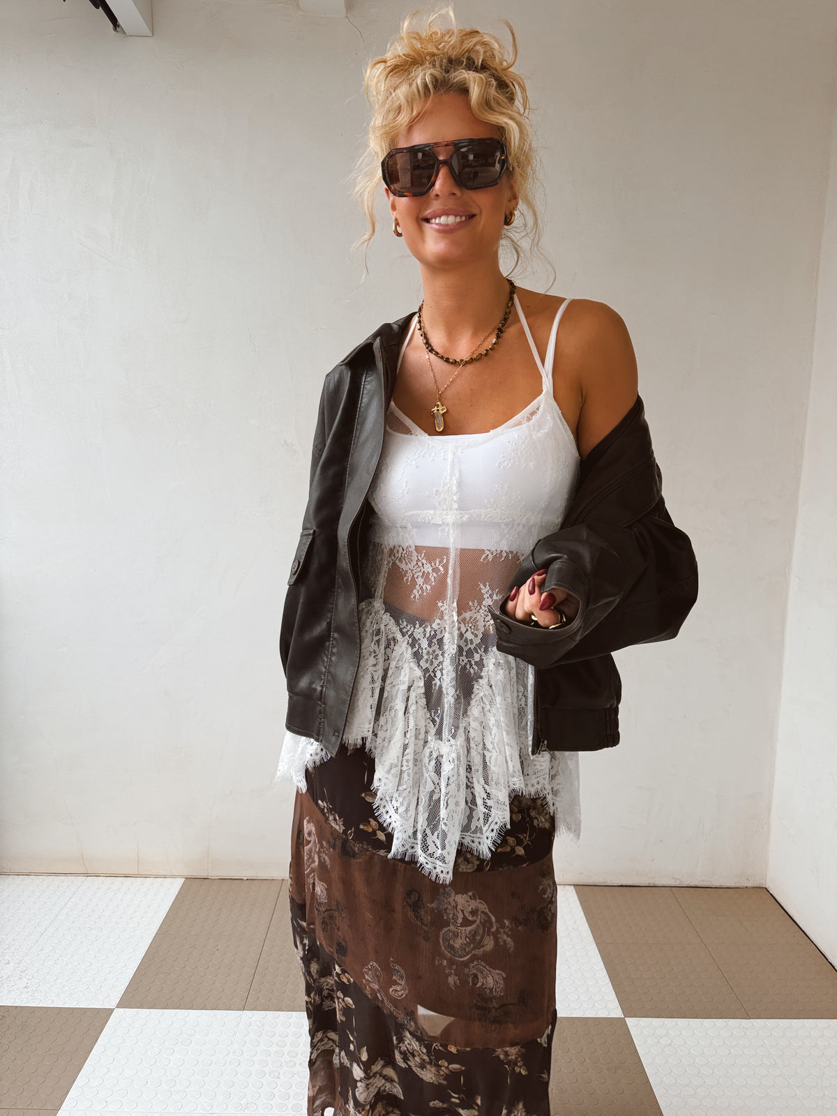 First Kiss Lace Top