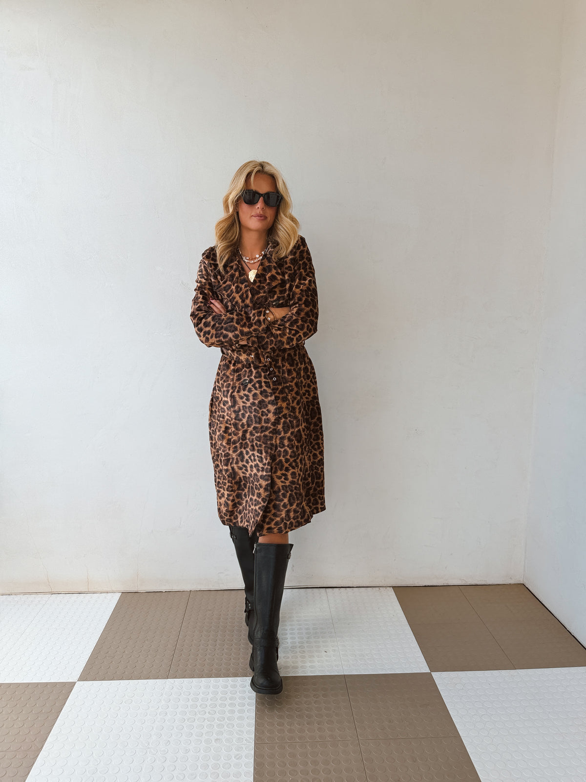 Going Places Trench Coat
