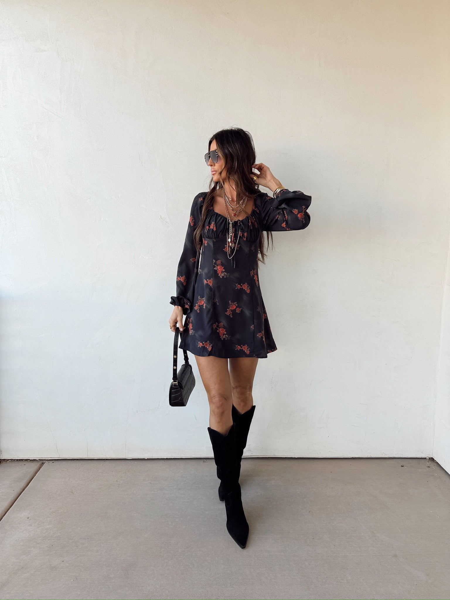 Dark Blooms Dress