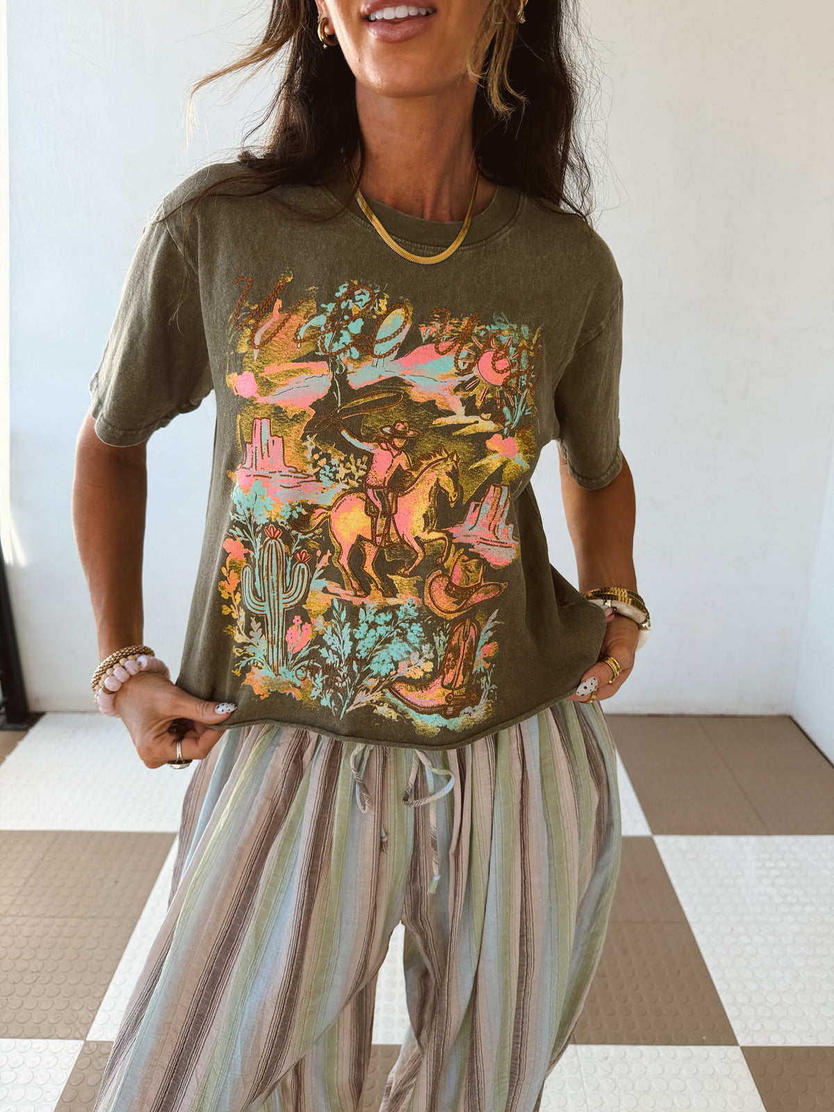 Wild West Cowboy Tee