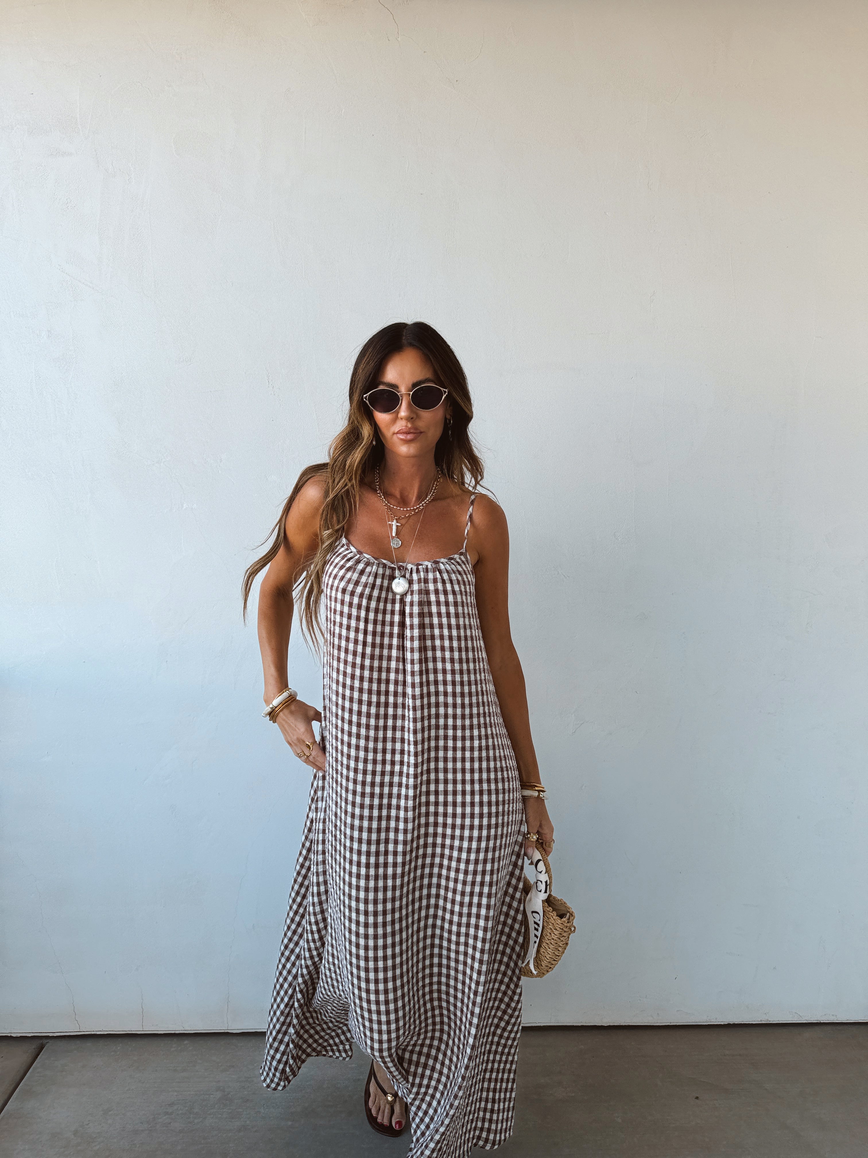 Girlfriend Gingham Dress