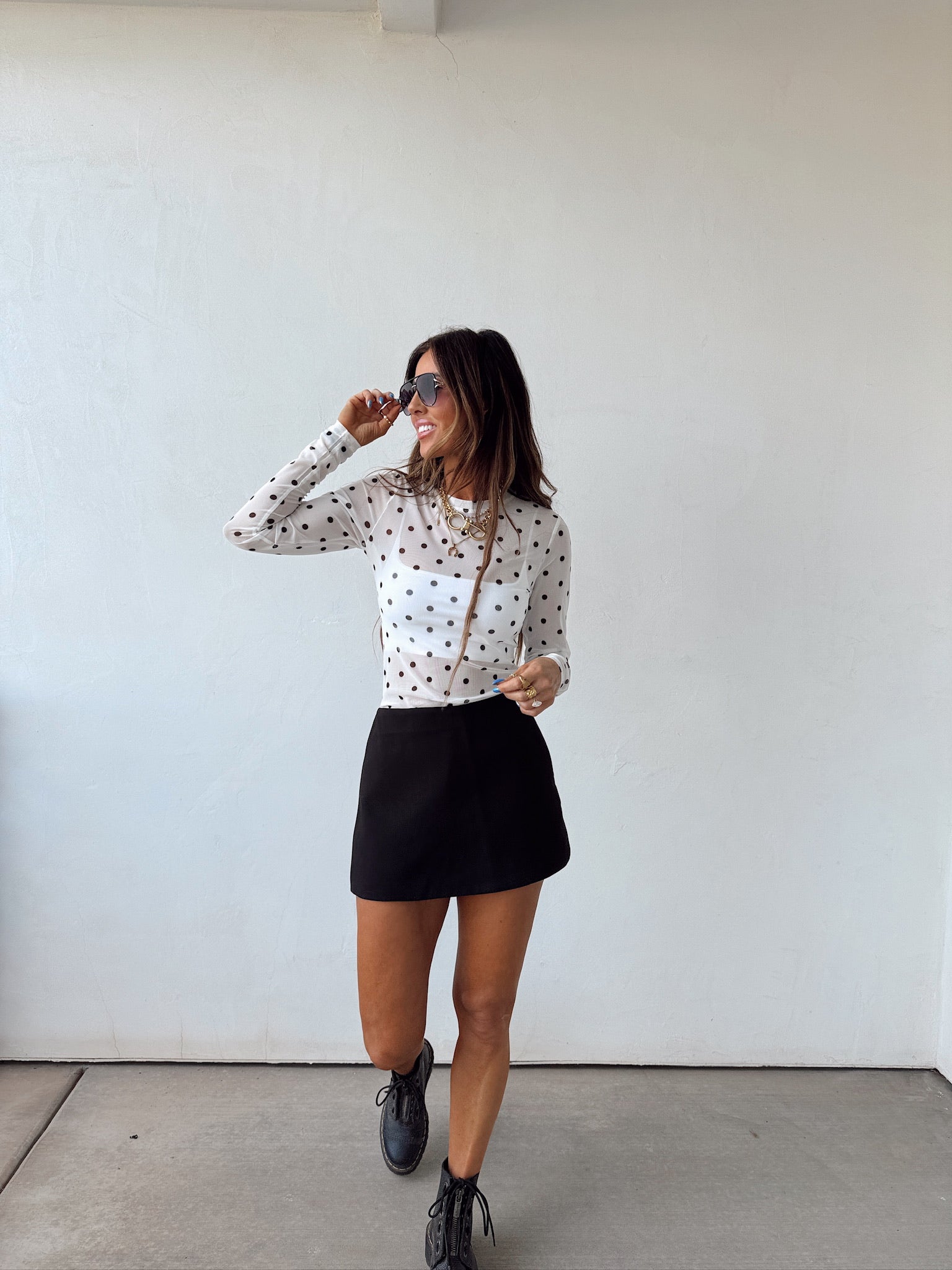 Cruella Mesh Top
