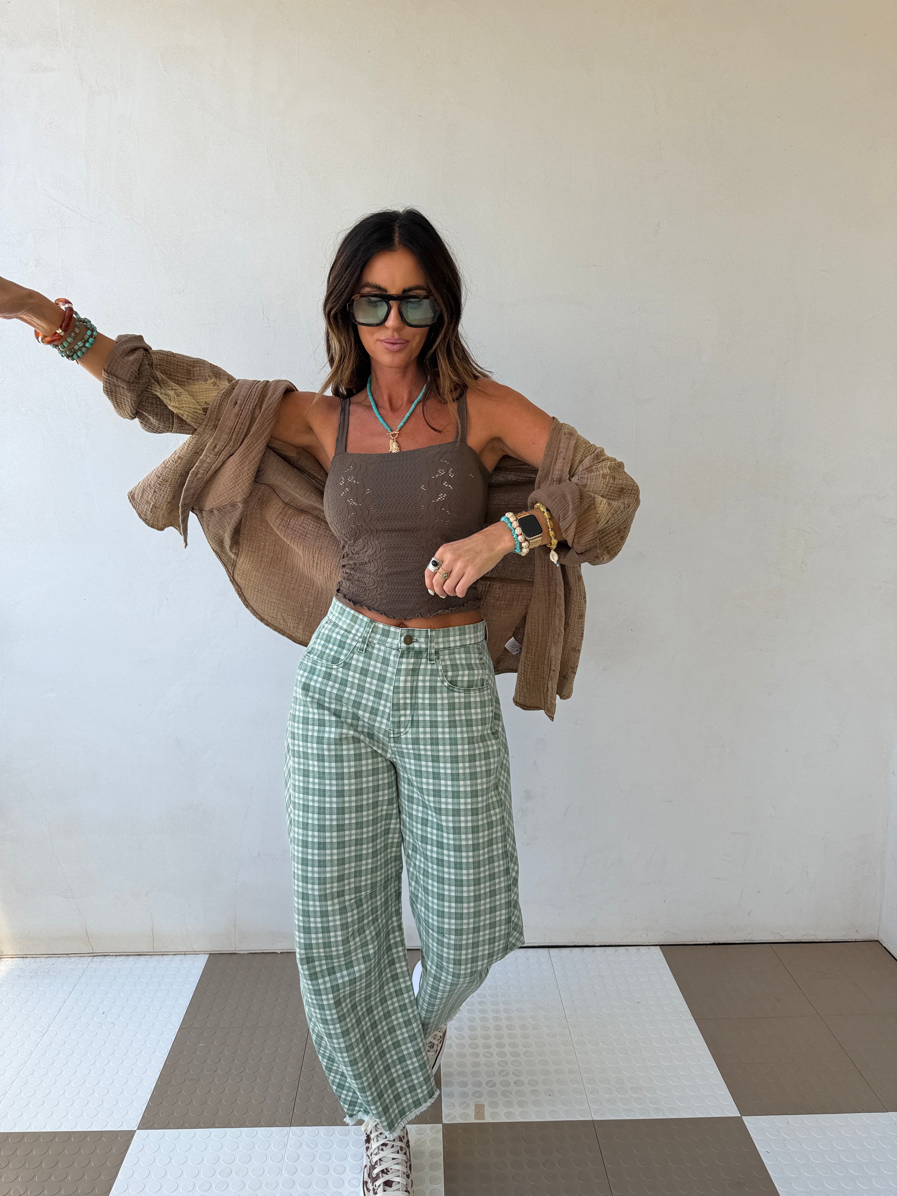 Wildflower Button Down