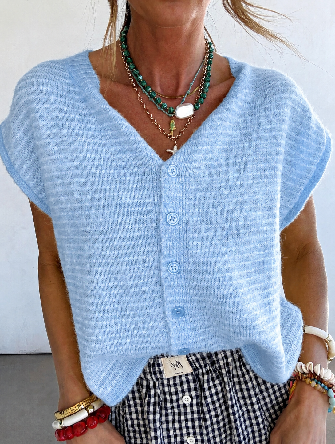 Yolked Cardigan