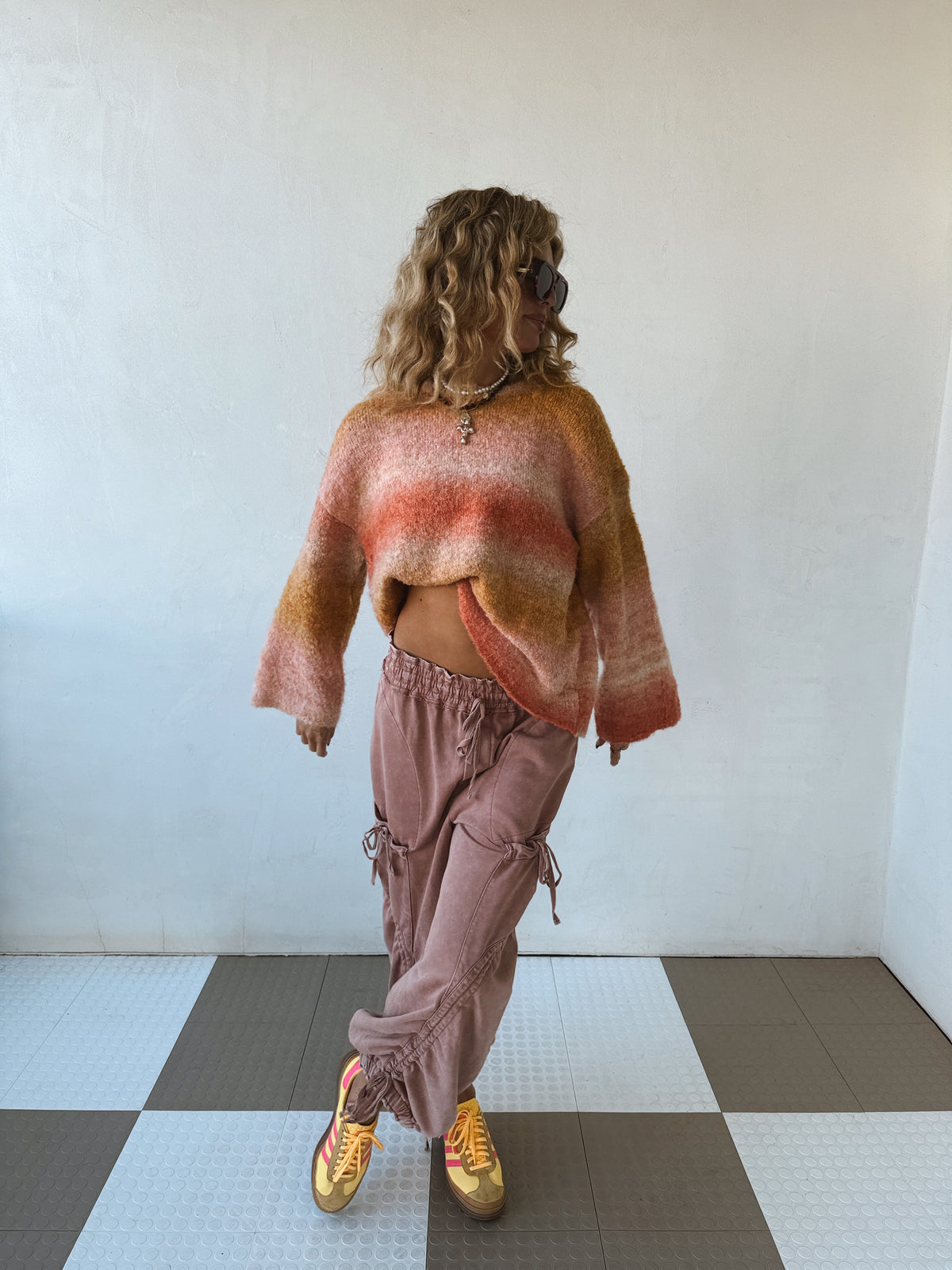 Ombré Skies Sweater