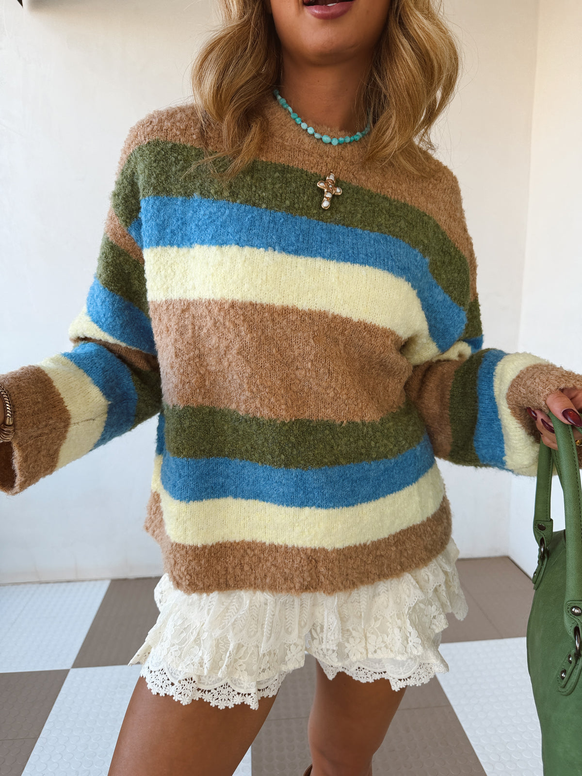 Mixed Signals Sweater