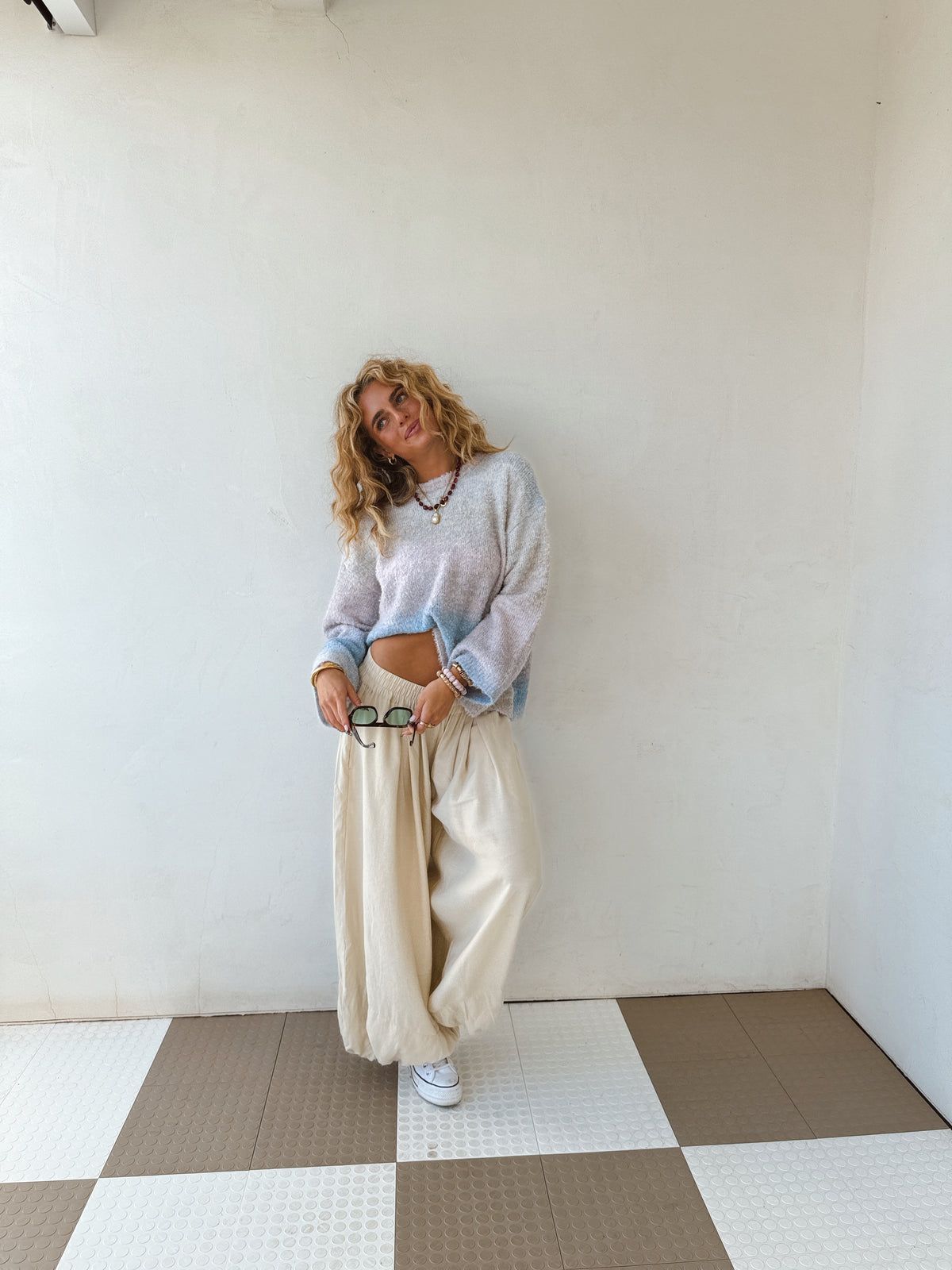 Ombré Skies Sweater