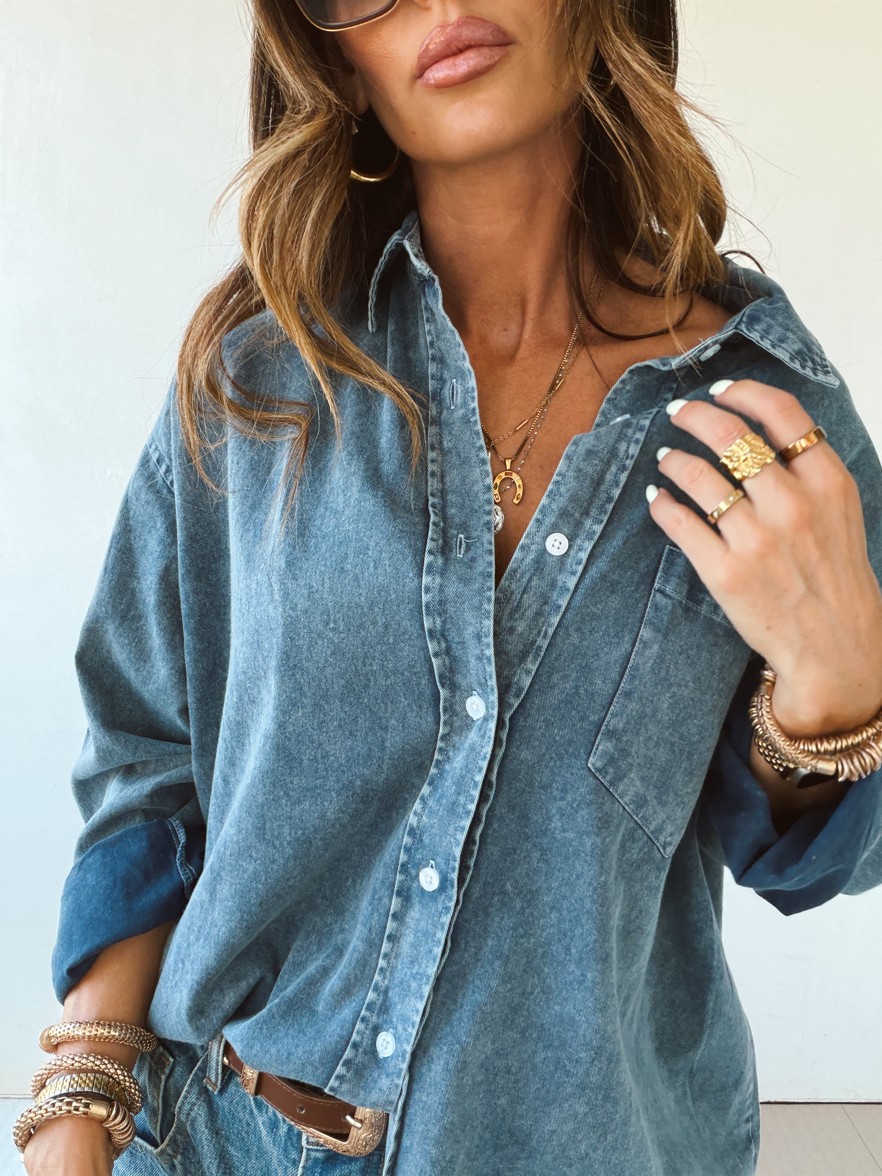 Intern Button Up